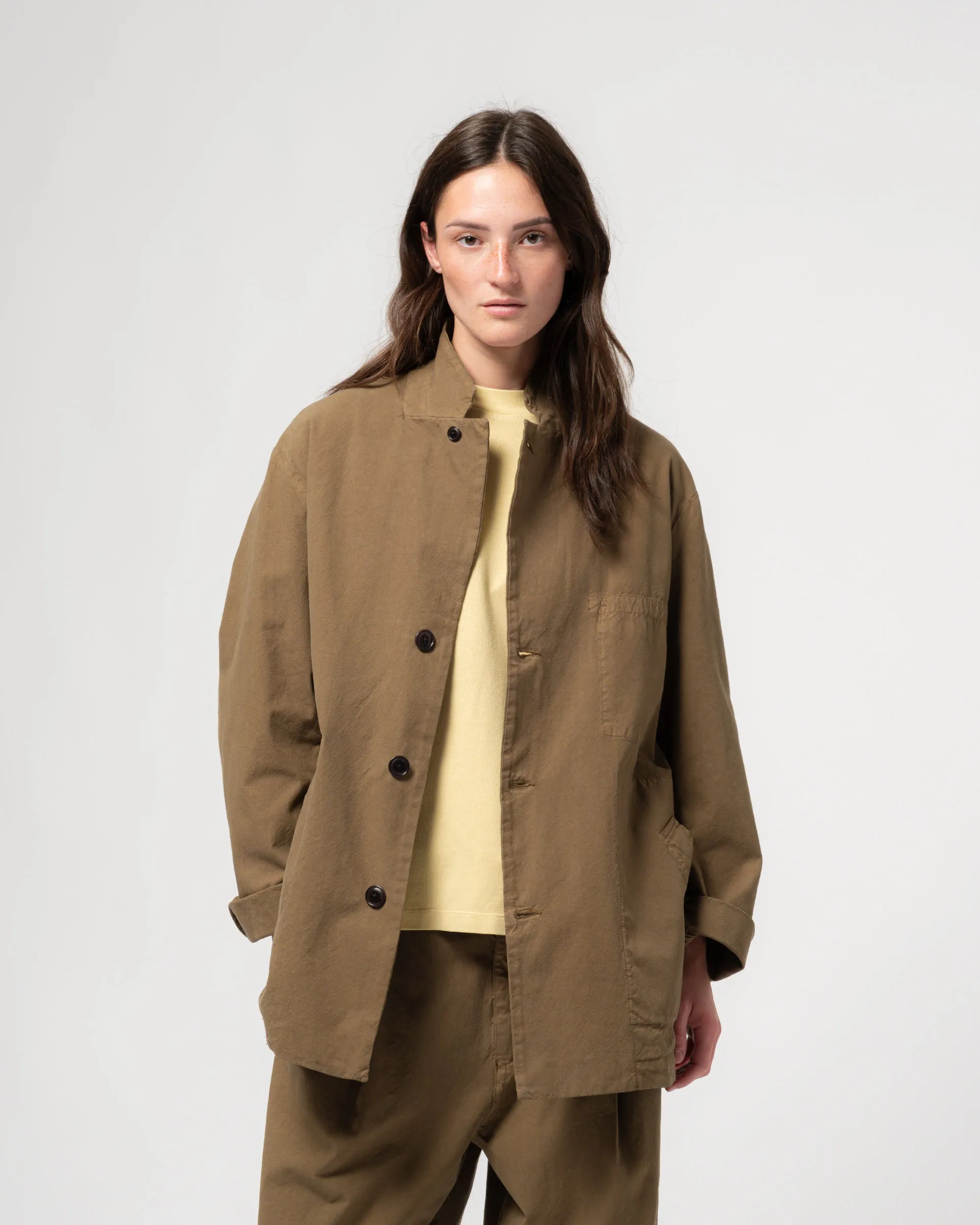 G.o.D Sport Coat Cotton Linen Canteen Green sold by Eat Dust