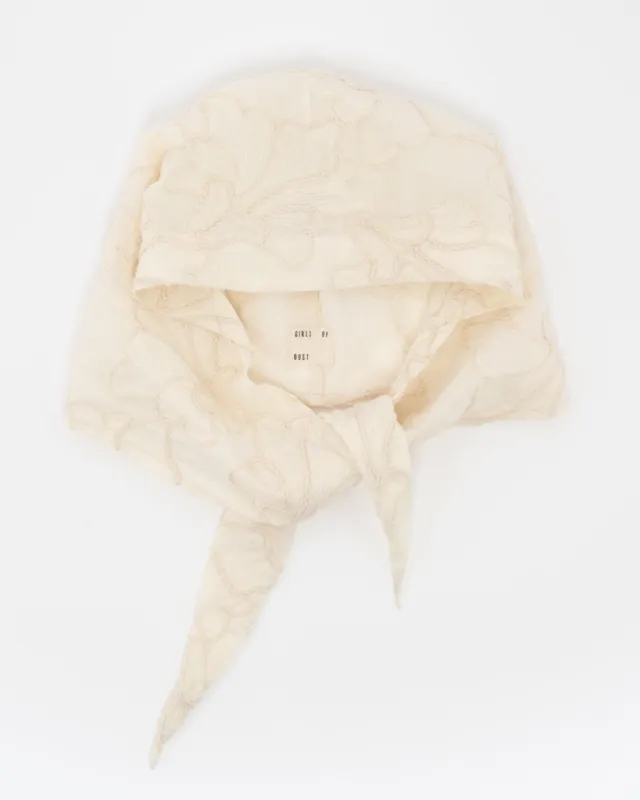 Jackie Scarf Lilly Cotton Wheat made by Eat Dust