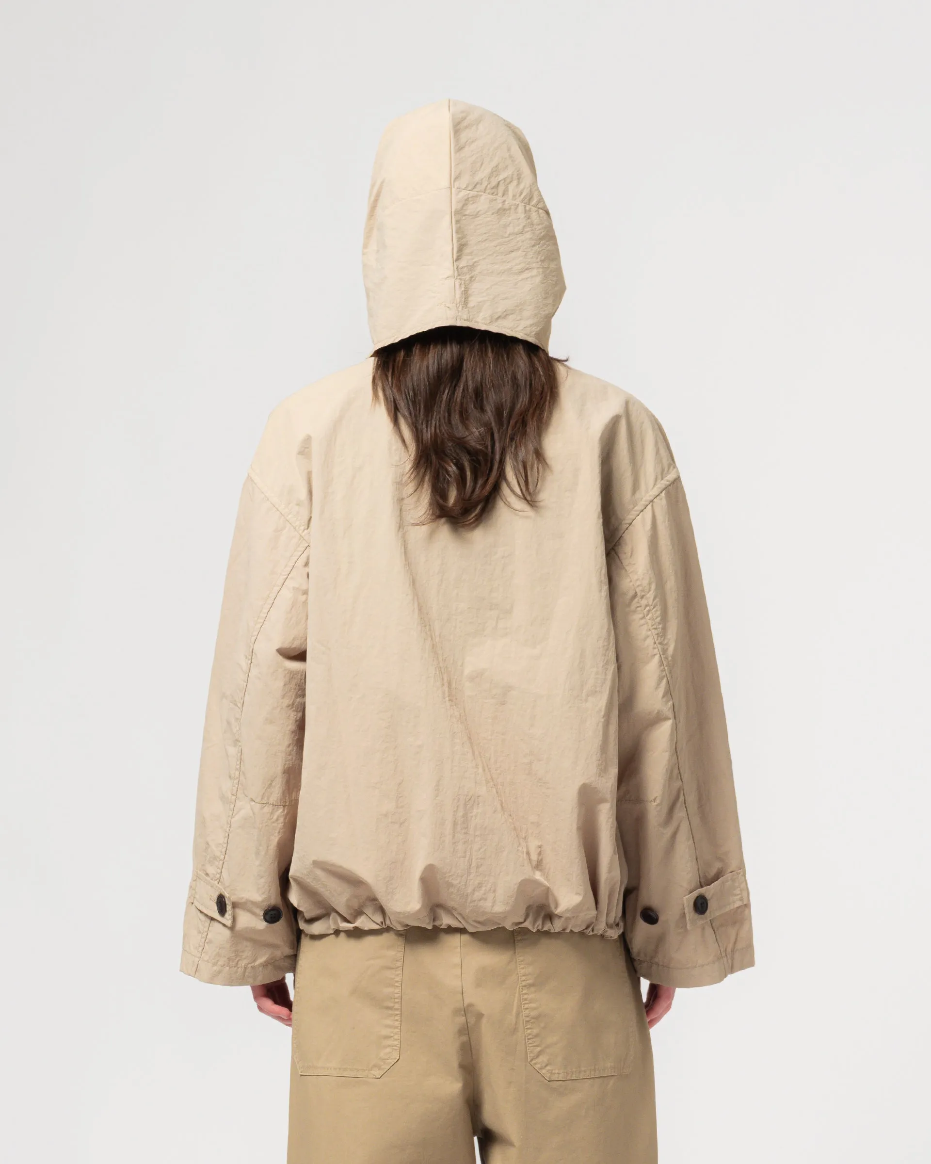 Jackie Scarf Fuji Nylon Oyster sold by Eat Dust product image thumbnail 5