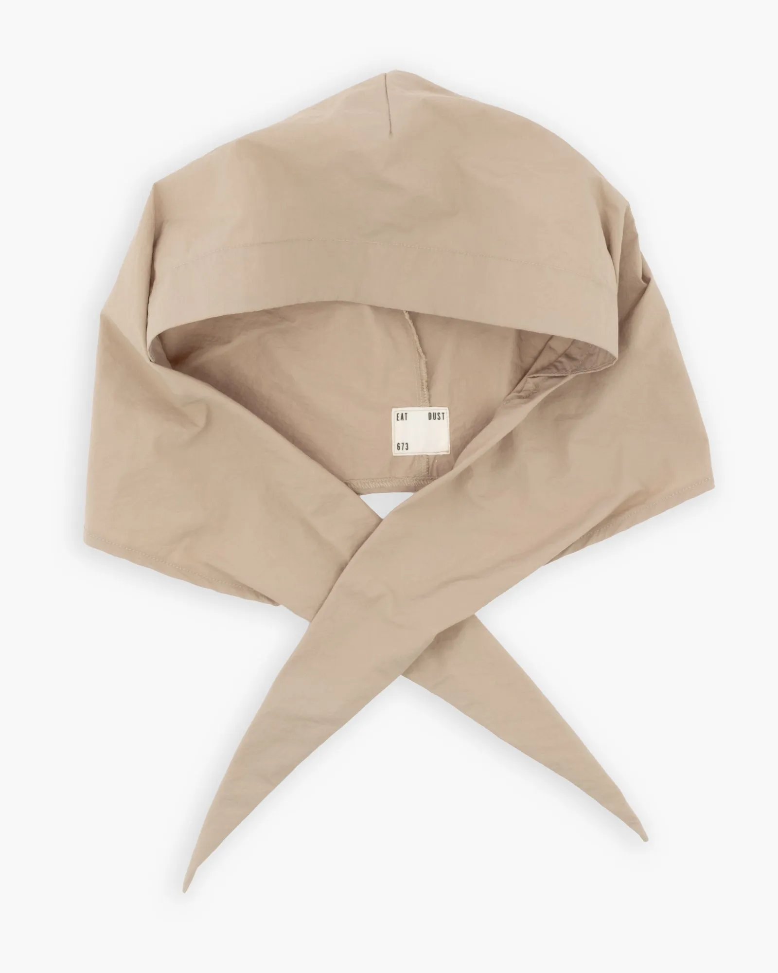 Jackie Scarf Fuji Nylon Oyster sold by Eat Dust