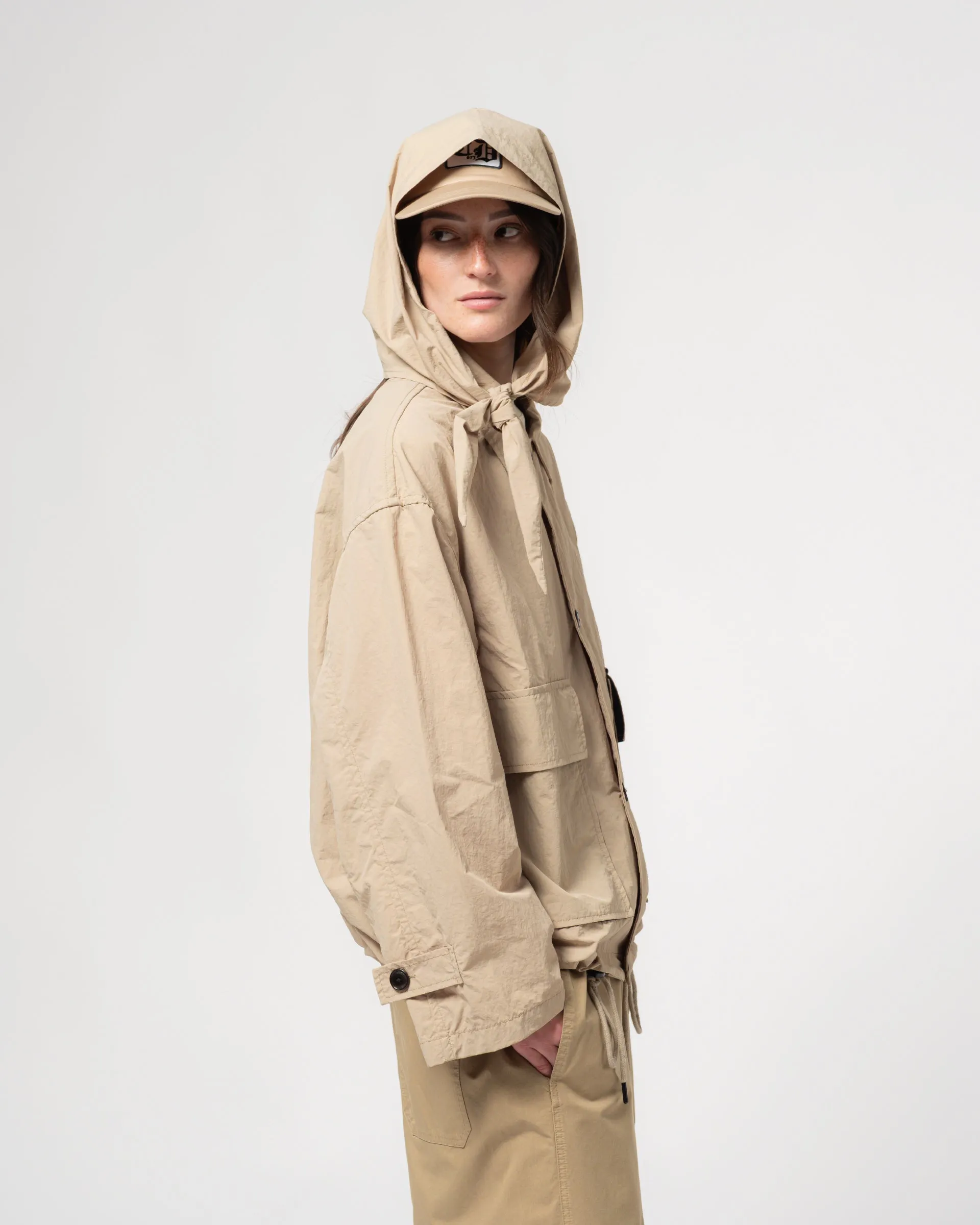 Jackie Scarf Fuji Nylon Oyster sold by Eat Dust product image thumbnail 2