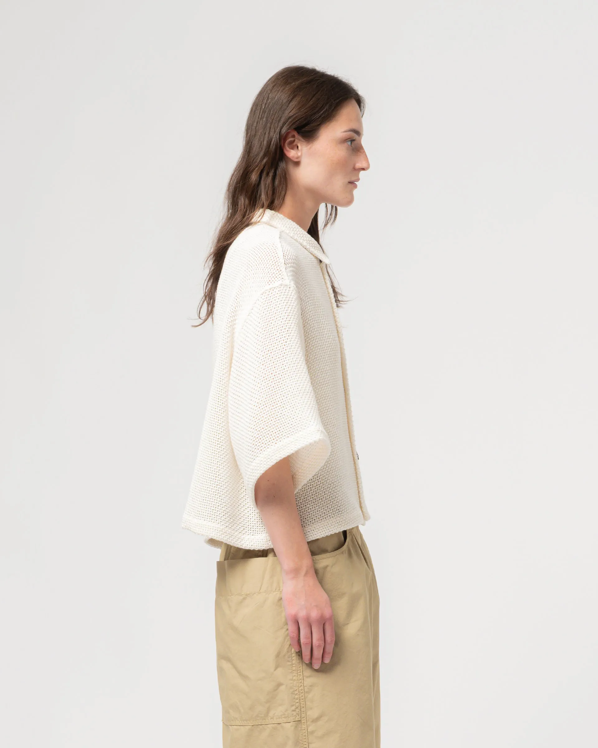 G.o.D Sumatra Shirt Trellis Cotton Ecru sold by Eat Dust product image thumbnail 3