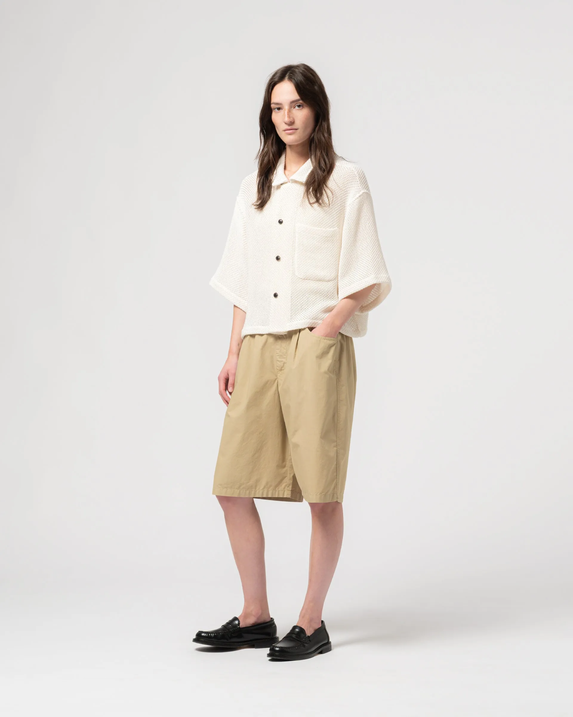 G.o.D Sumatra Shirt Trellis Cotton Ecru sold by Eat Dust product image thumbnail 2