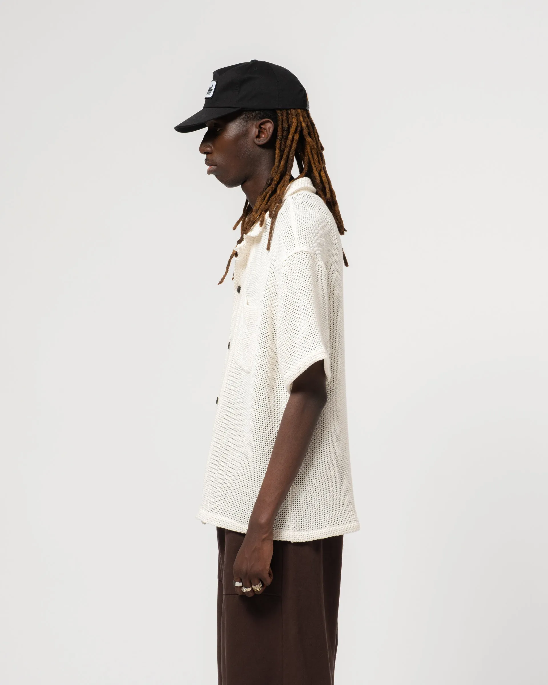 Breeze Shirt Trellis Cotton Ecru sold by Eat Dust product image thumbnail 4