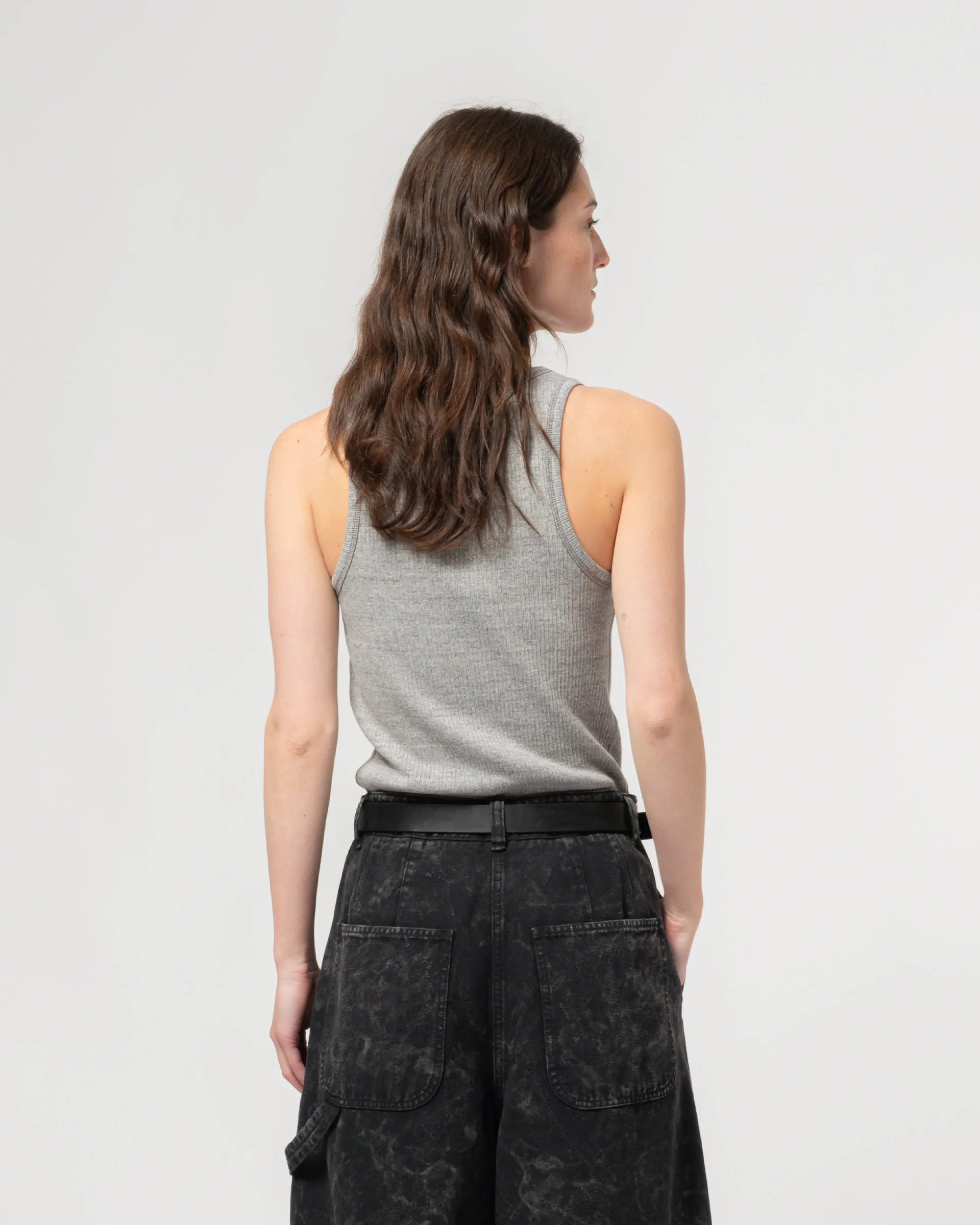 G.o.D Body Top Military Rib Grey Melange sold by Eat Dust product image thumbnail 4