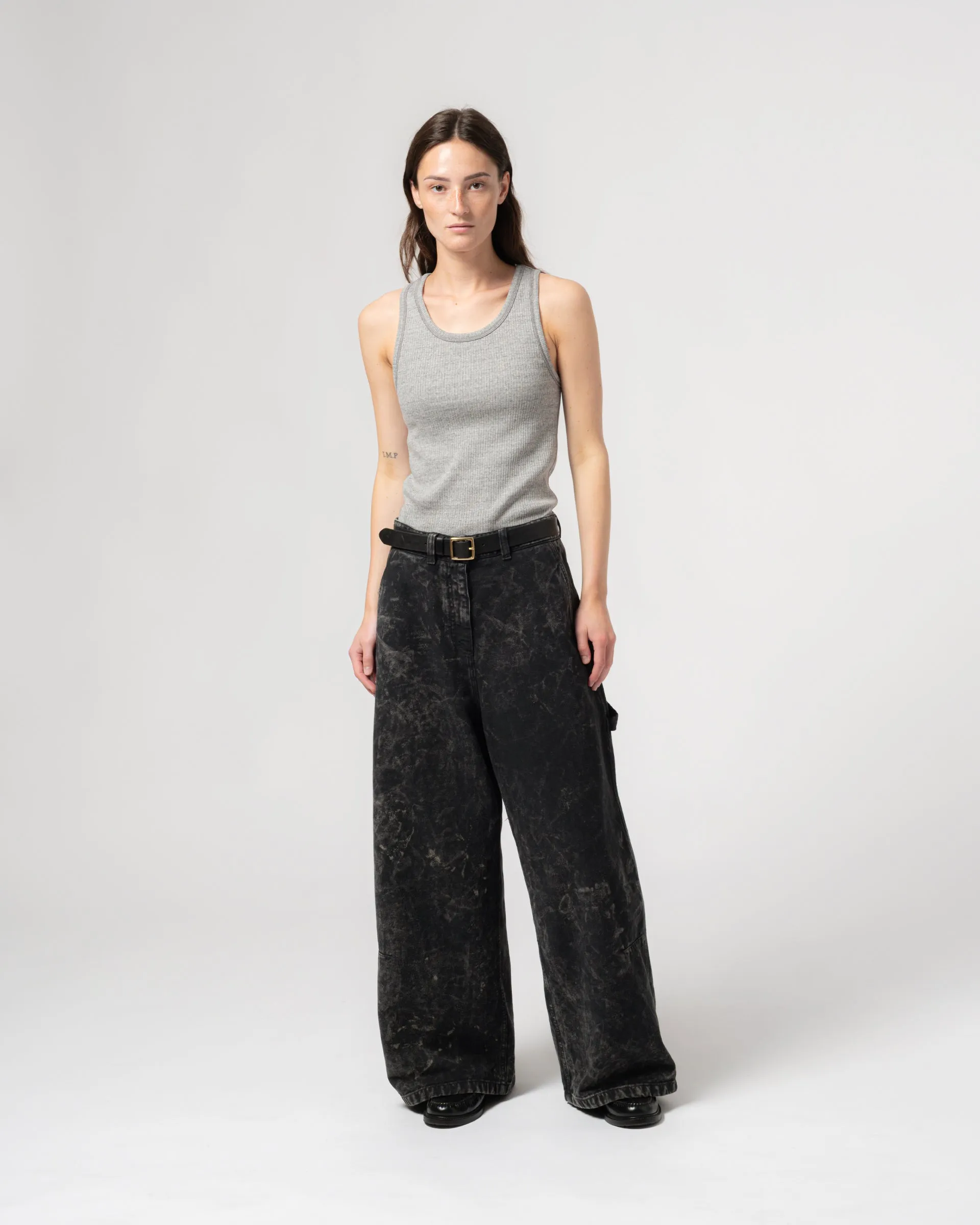 G.o.D Body Top Military Rib Grey Melange sold by Eat Dust product image thumbnail 2