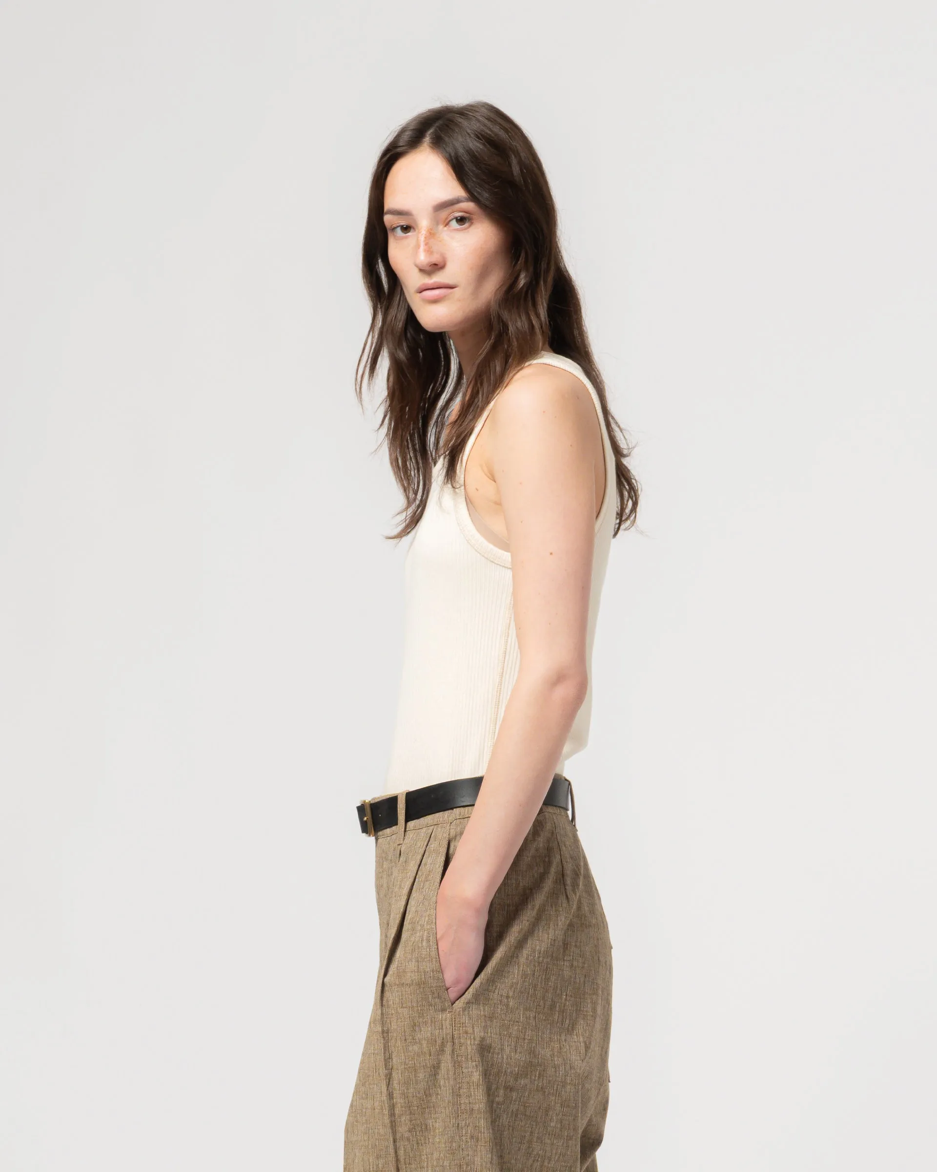 G.o.D Body Top Military Rib Ecru sold by Eat Dust product image thumbnail 3