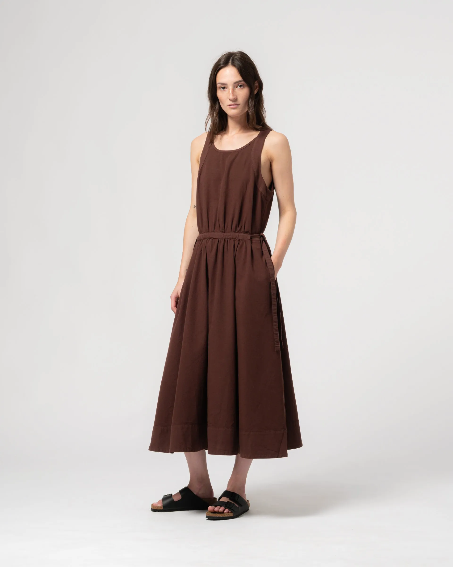 G.o.D Apron Dress Faro Cotton Henna sold by Eat Dust product image thumbnail 4