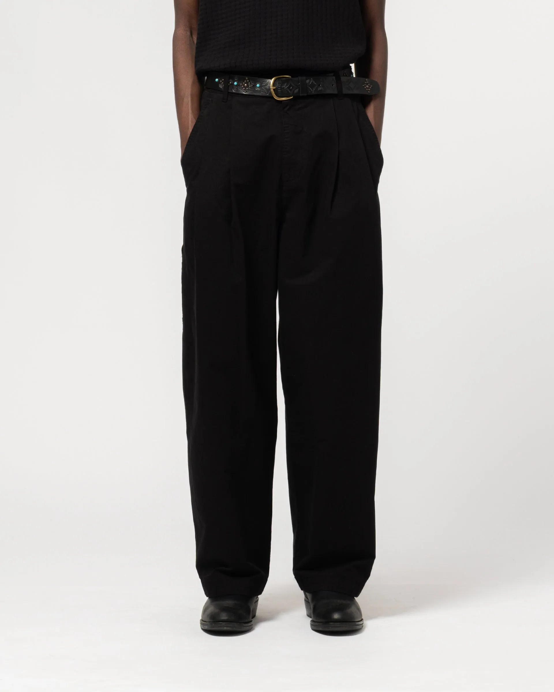Ambassador Pants Crispy Cotton Black sold by Eat Dust product image thumbnail 5