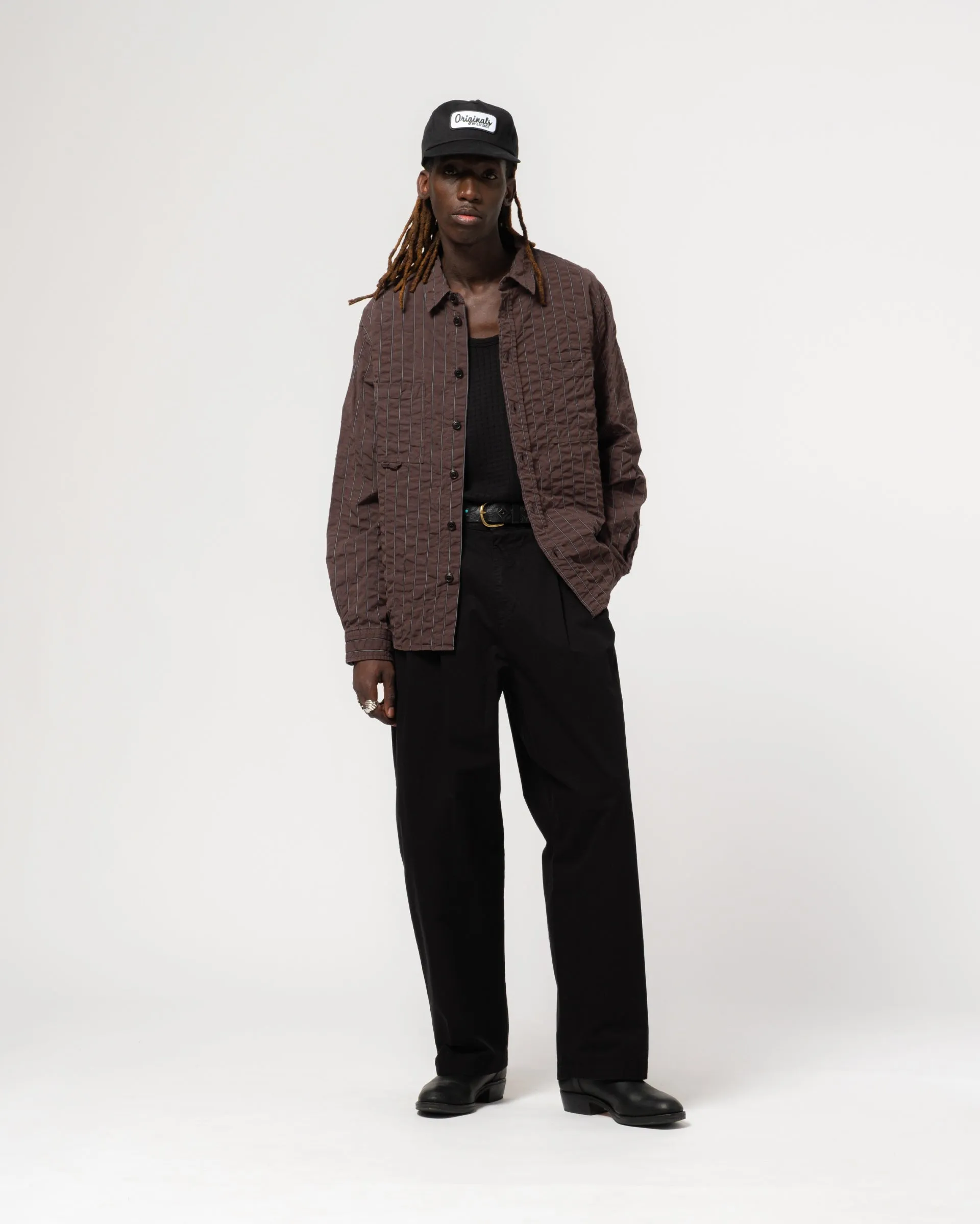 Ambassador Pants Crispy Cotton Black sold by Eat Dust product image thumbnail 3