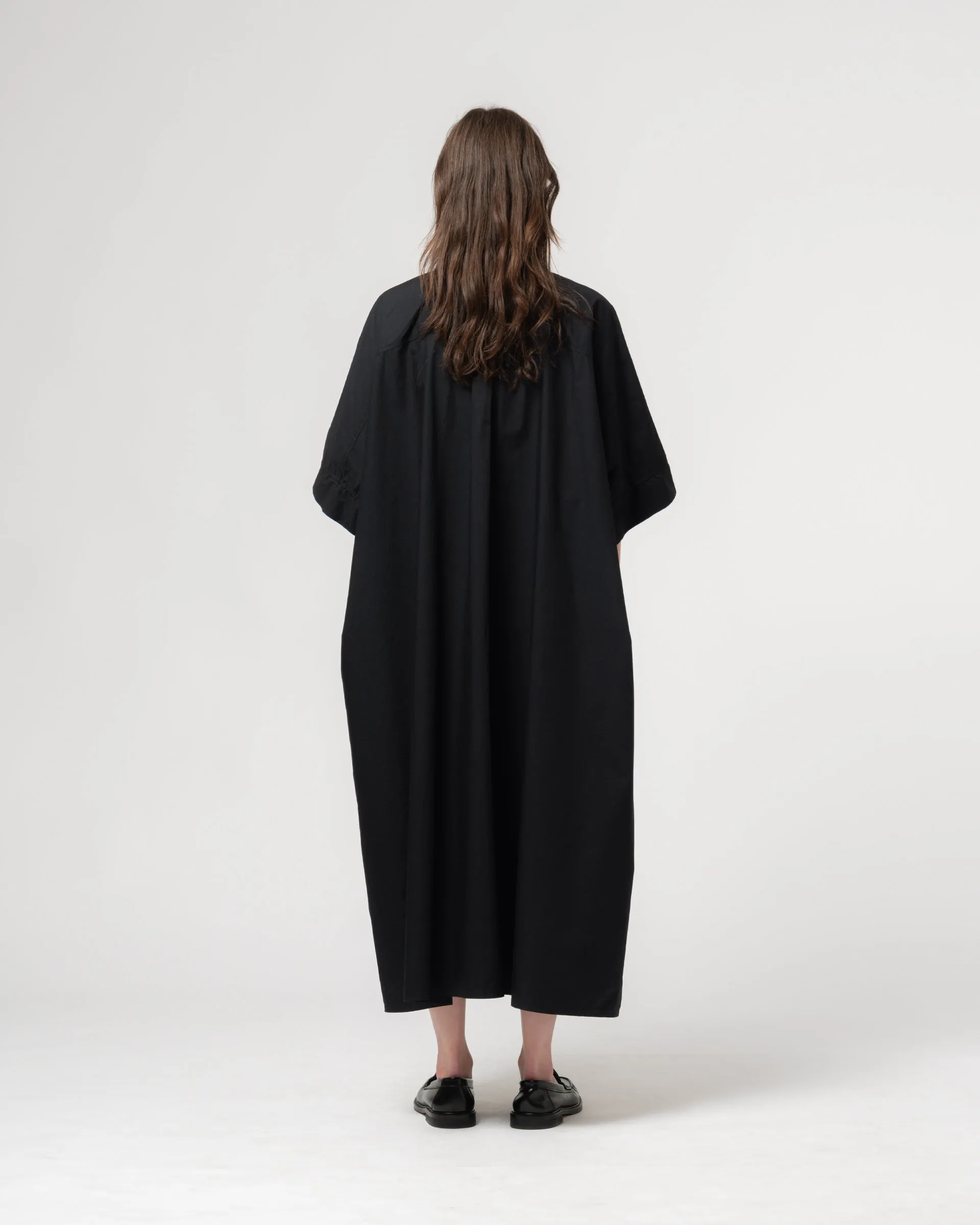 G.o.D Shirt Dress Light Popeline Black sold by Eat Dust product image thumbnail 4