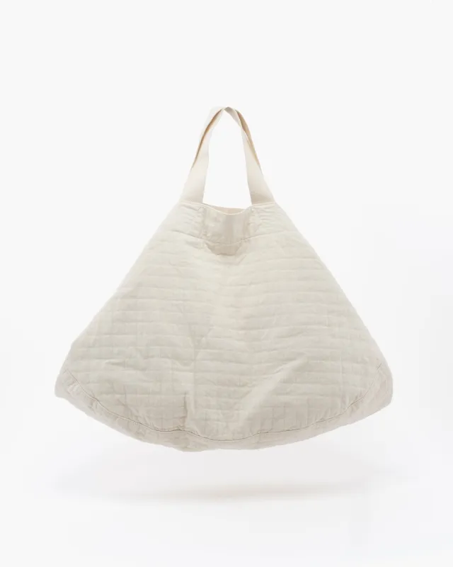Moon Bag Sashiko Cotton Wheat made by Eat Dust