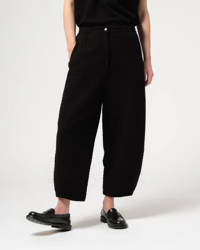 G.o.D Karate Pants Sashiko Cotton Black sold by Eat Dust