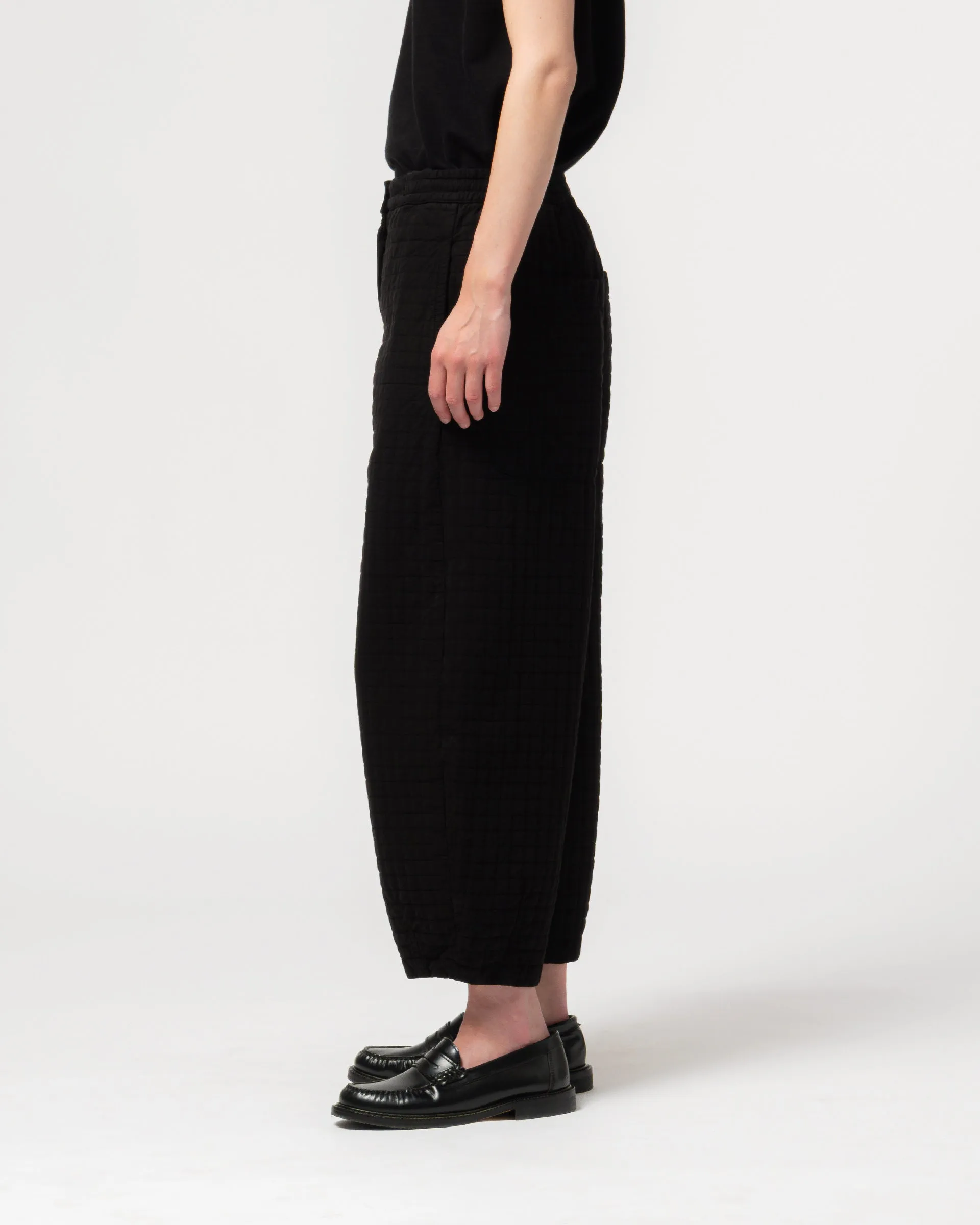 G.o.D Karate Pants Sashiko Cotton Black sold by Eat Dust product image thumbnail 3