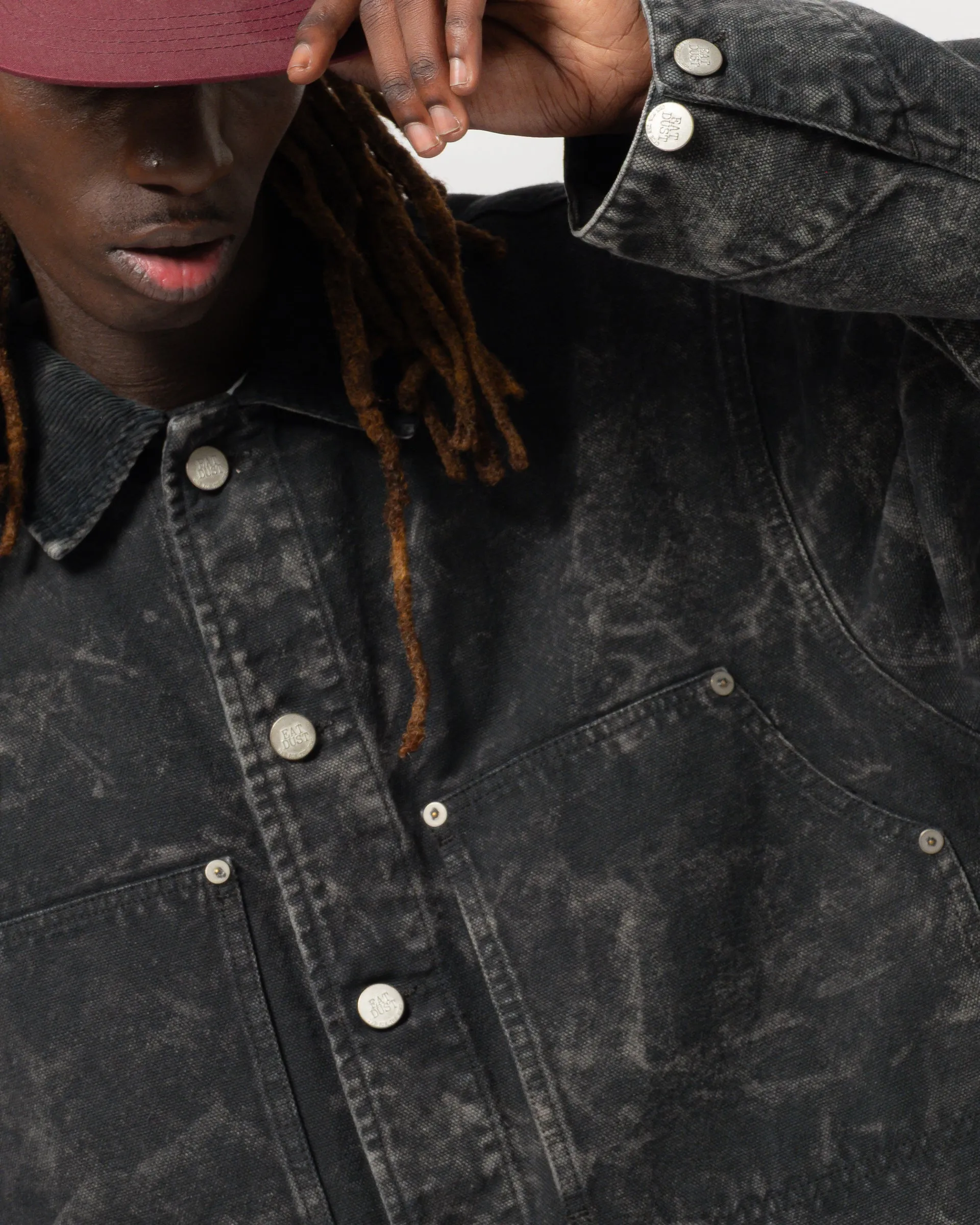 Arizona Jacket Canvas Asphalt sold by Eat Dust product image thumbnail 4