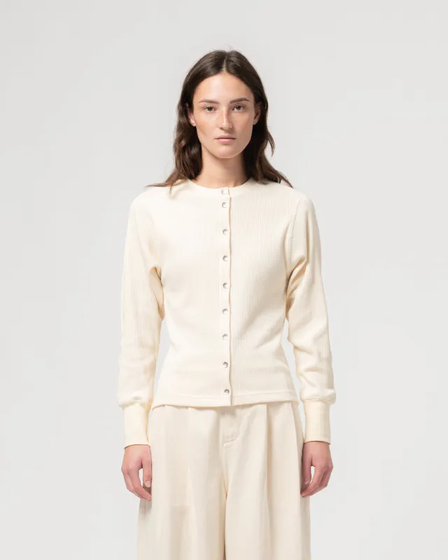 G.o.D Button Down Military Rib Ecru made by Eat Dust