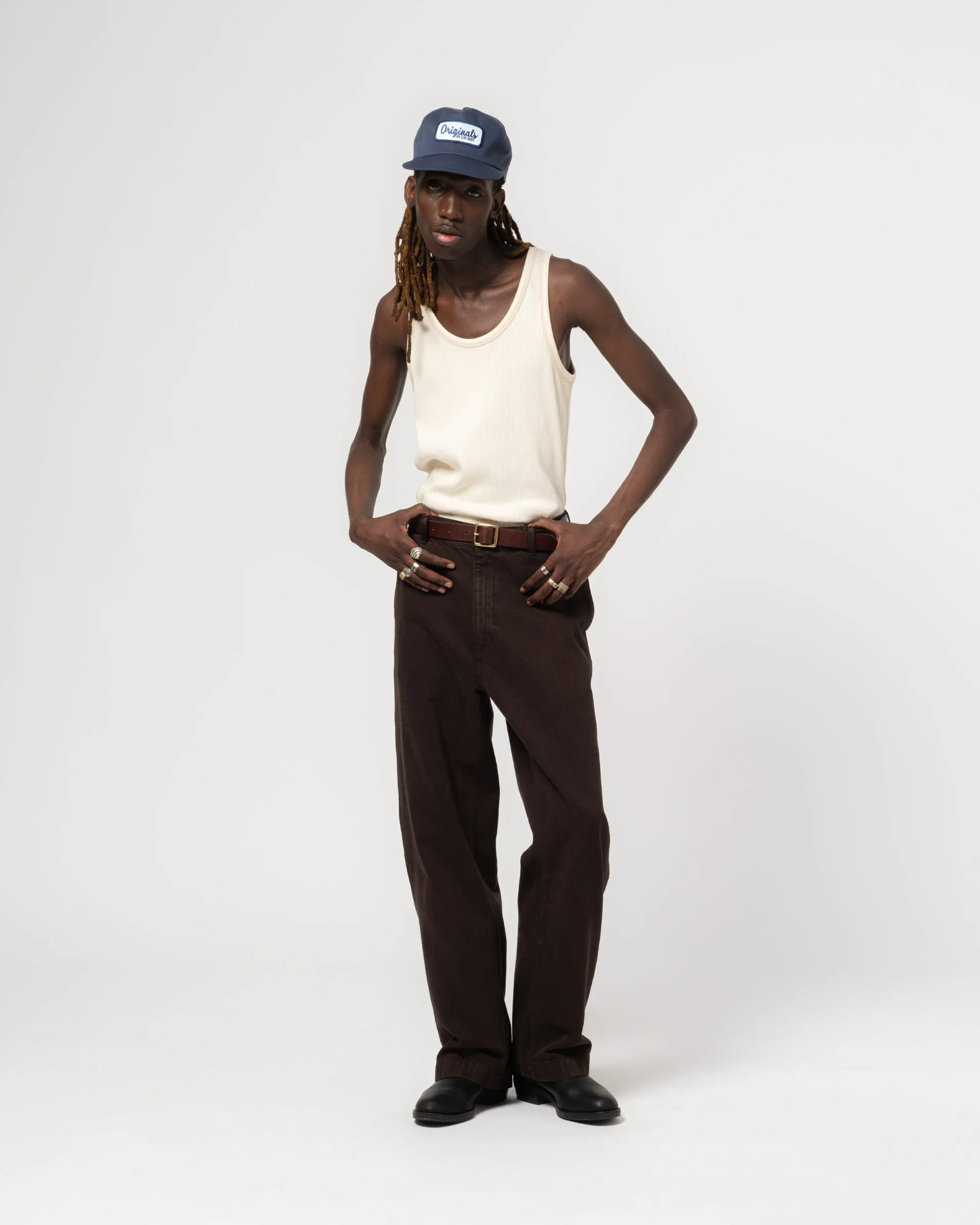 Tank Top Military Rib Ecru sold by Eat Dust product image thumbnail 2