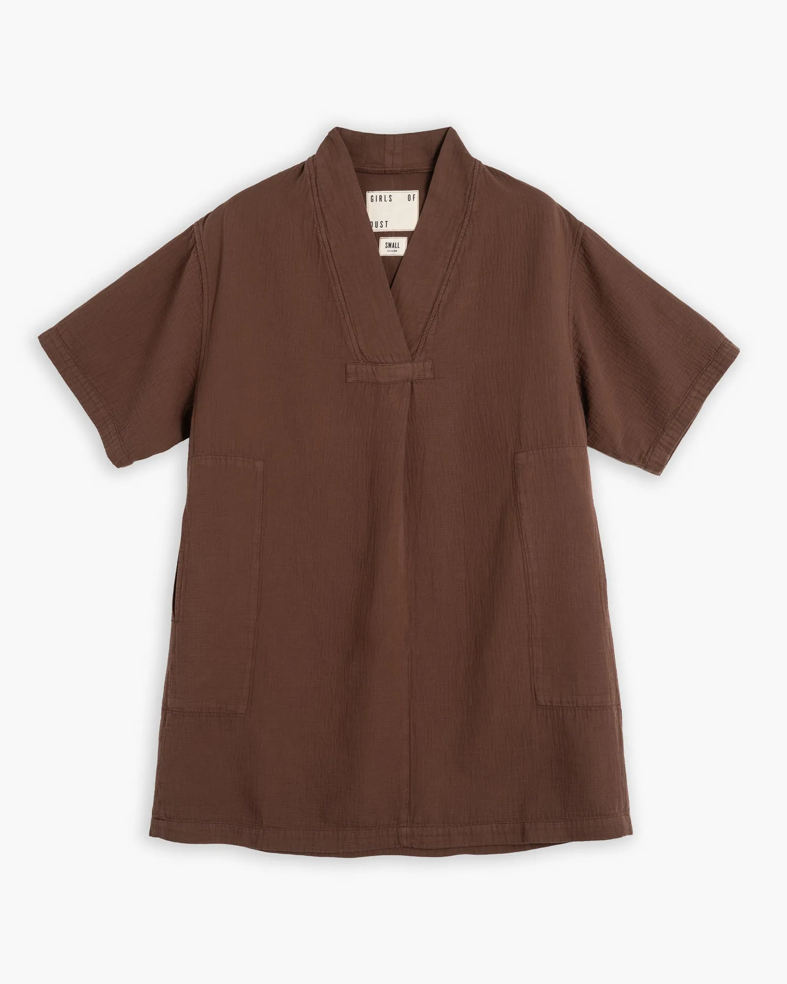 G.o.D Toku Dress Double Cotton Aztek sold by Eat Dust