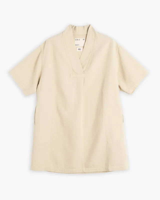 G.o.D Toku Dress Double Cotton Sahara made by Eat Dust