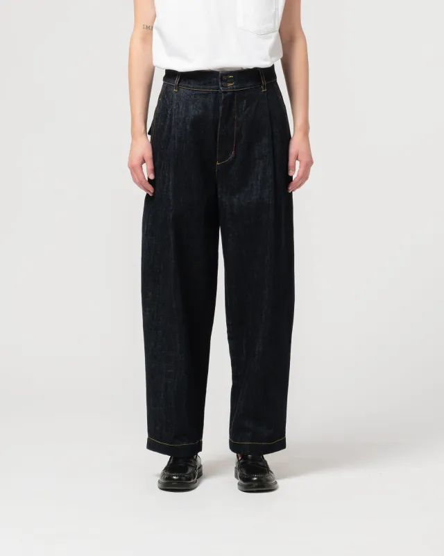 G.o.D British Worker Pants Organic Denim Blue made by Eat Dust