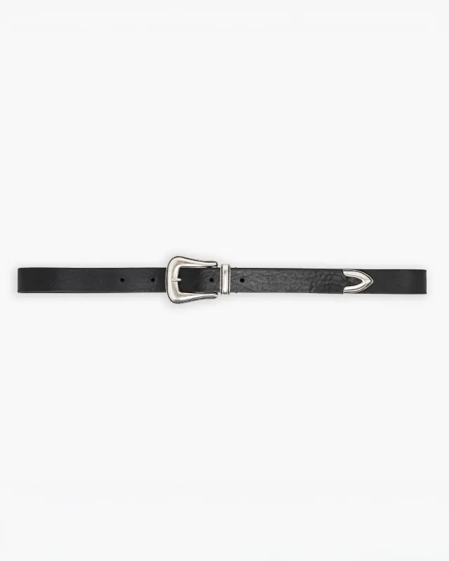 G.o.D. Western Belt Black made by Eat Dust