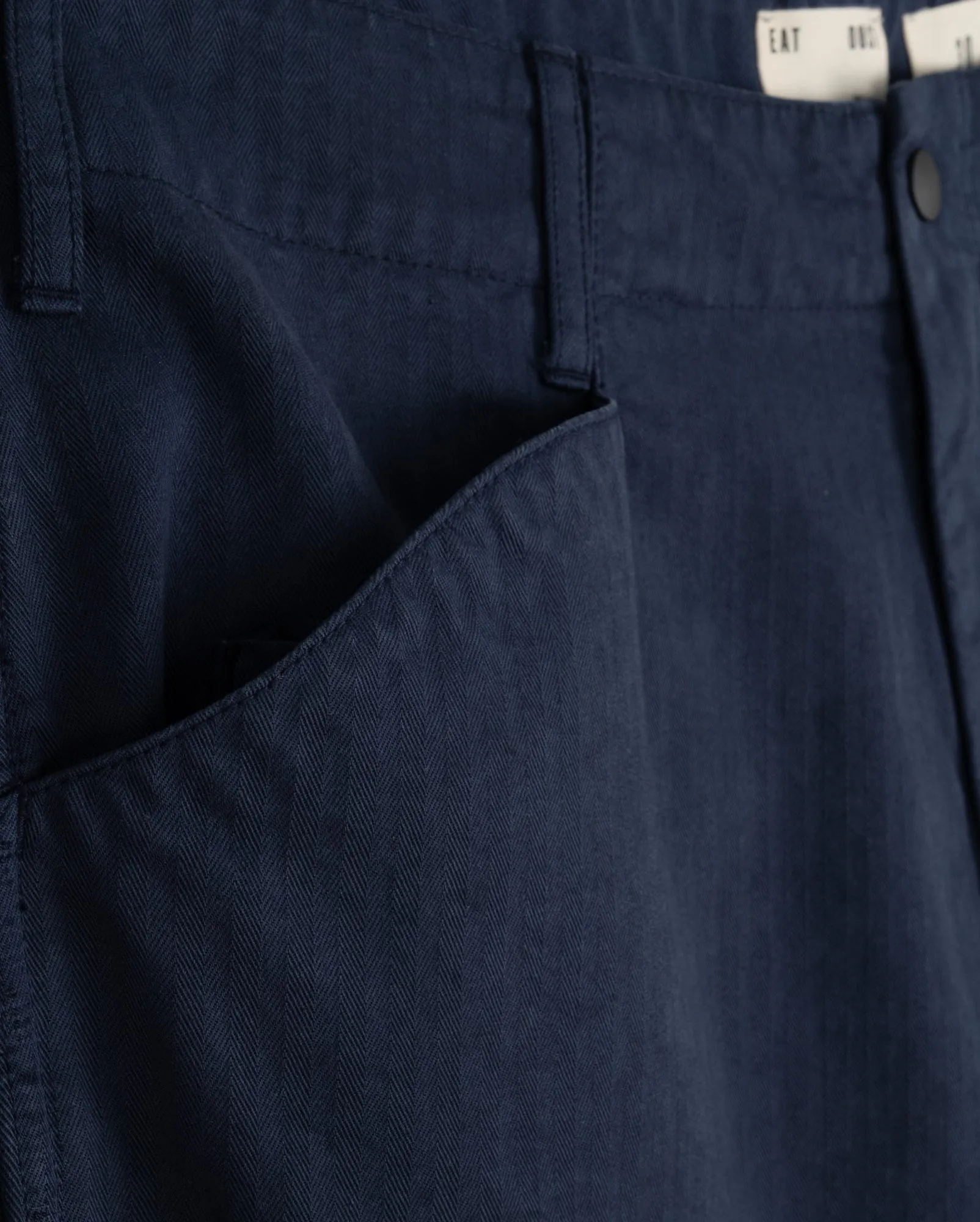 Bozeman Chino Chevron India Blue sold by Eat Dust product image thumbnail 4
