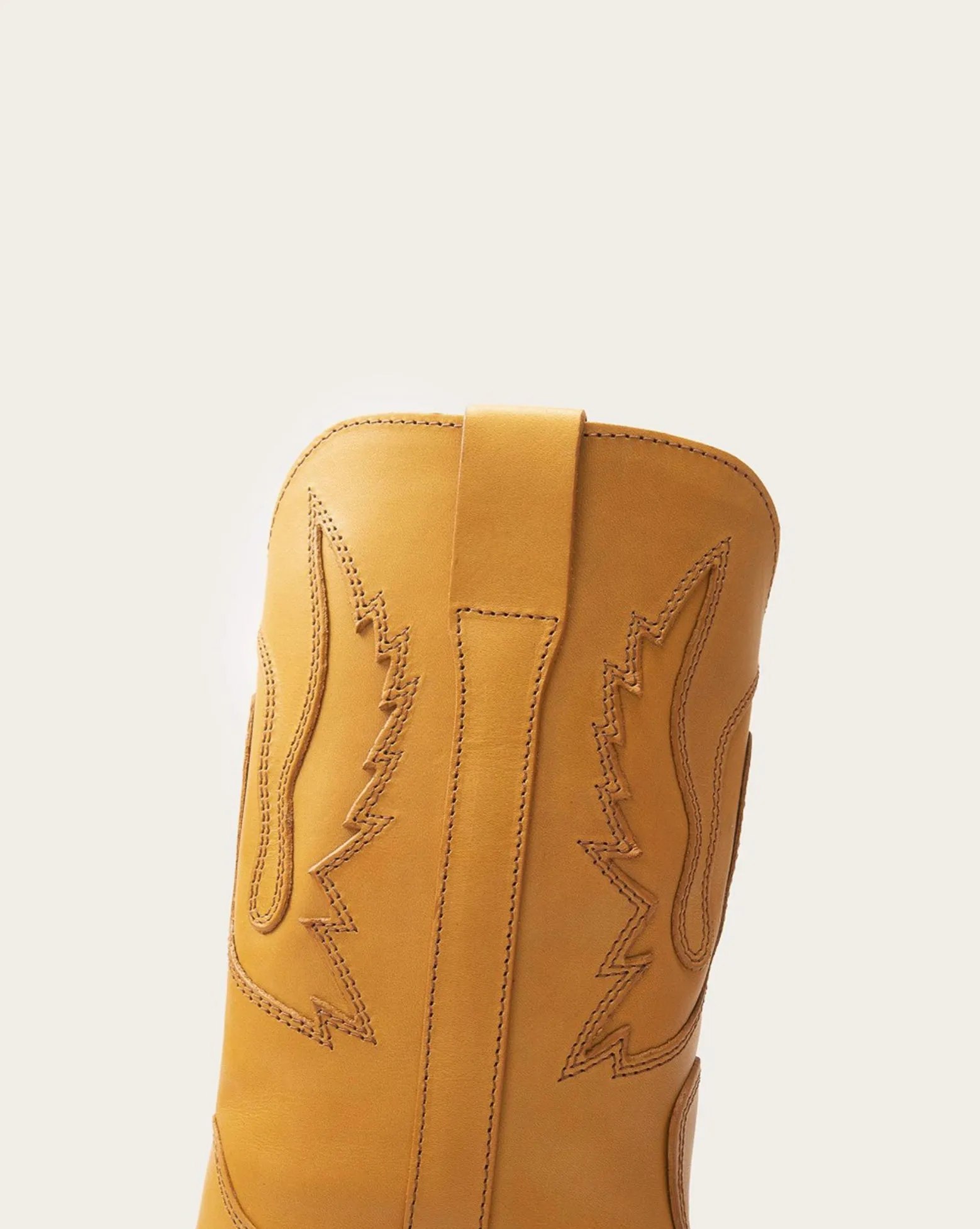 LBG Santiago Boot Naturel with Inlay sold by Eat Dust product image thumbnail 3