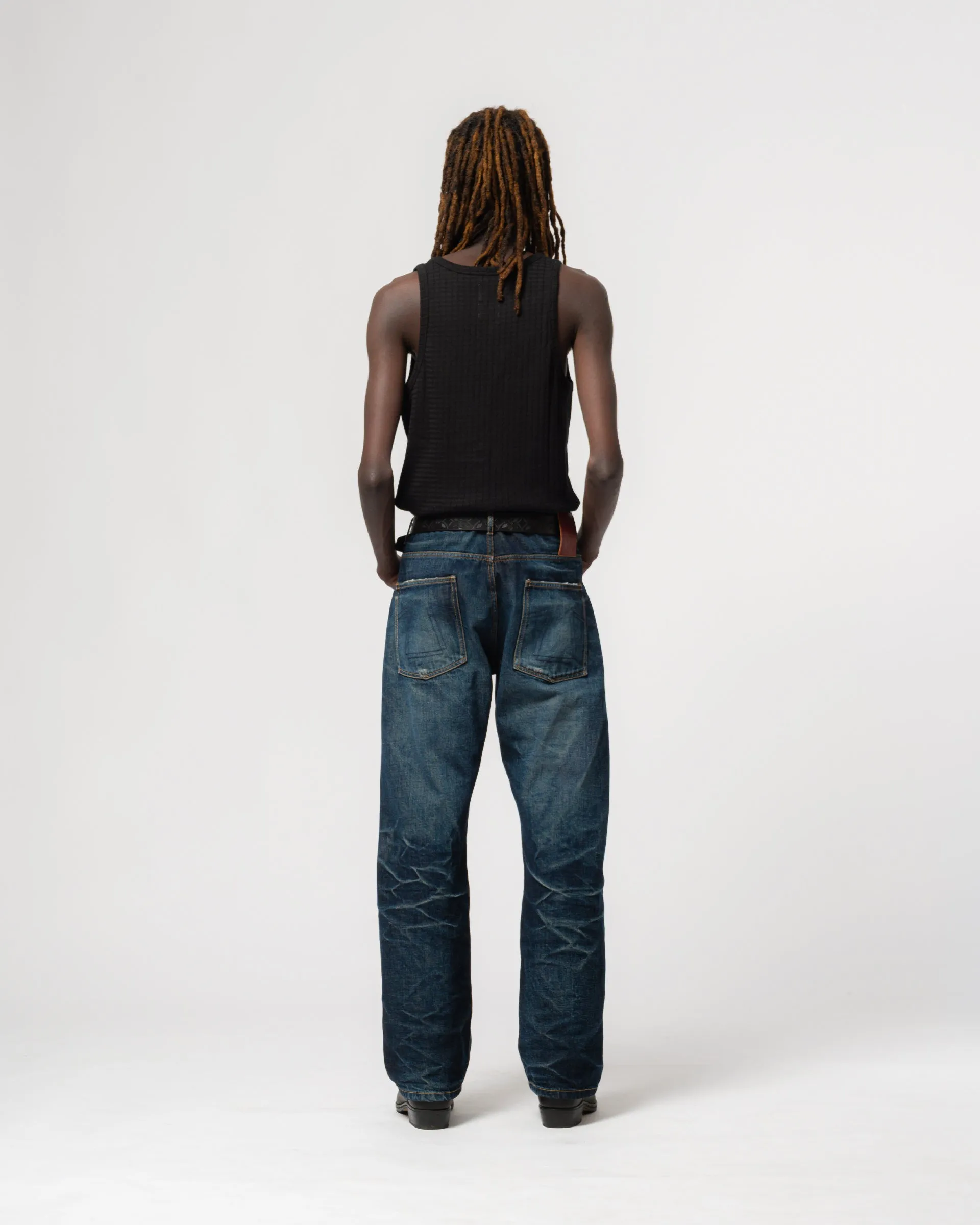 Fit 36 El Heavy Selvedge Denim Indigo Worn Out sold by Eat Dust product image thumbnail 4