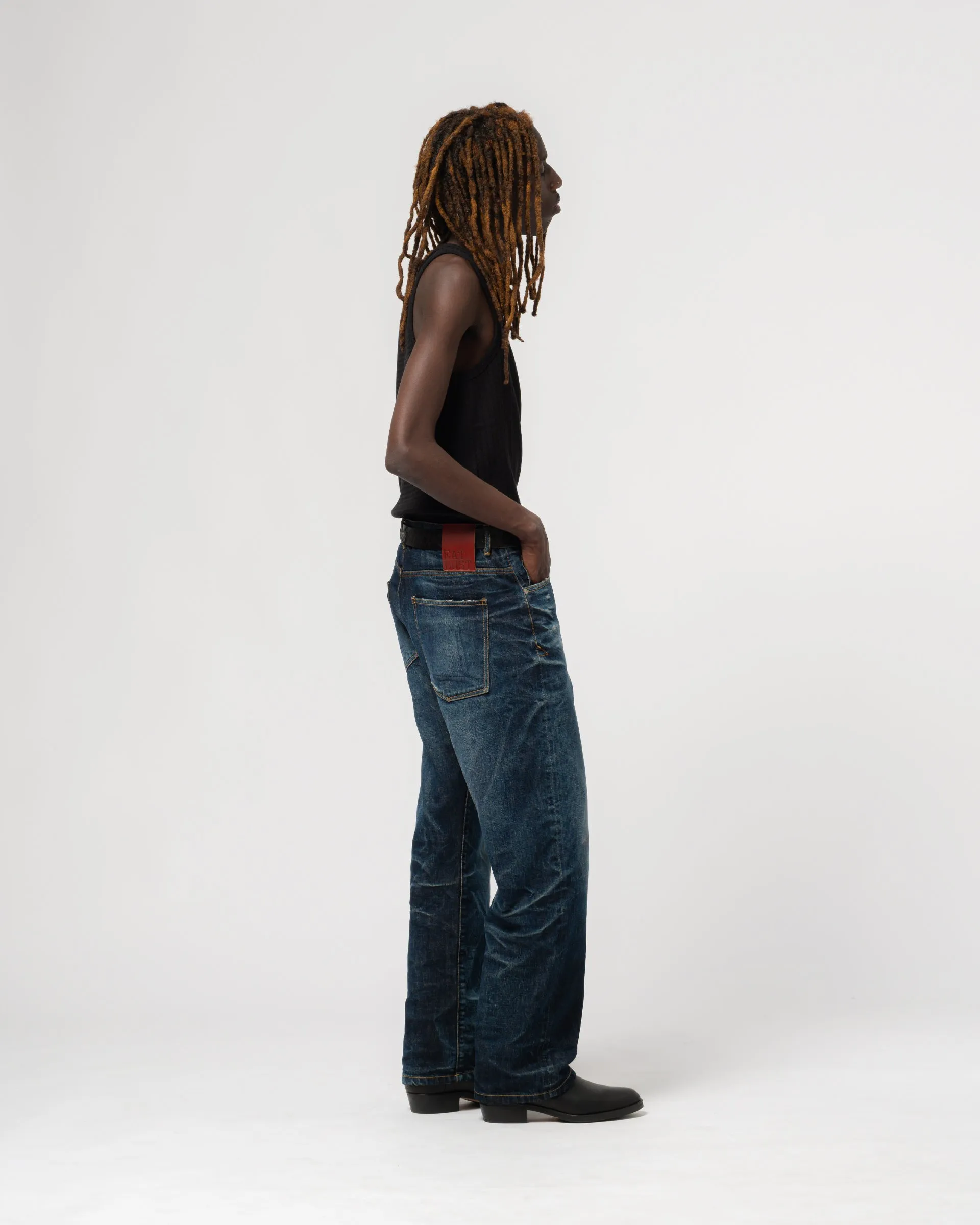 Fit 36 El Heavy Selvedge Denim Indigo Worn Out sold by Eat Dust product image thumbnail 5