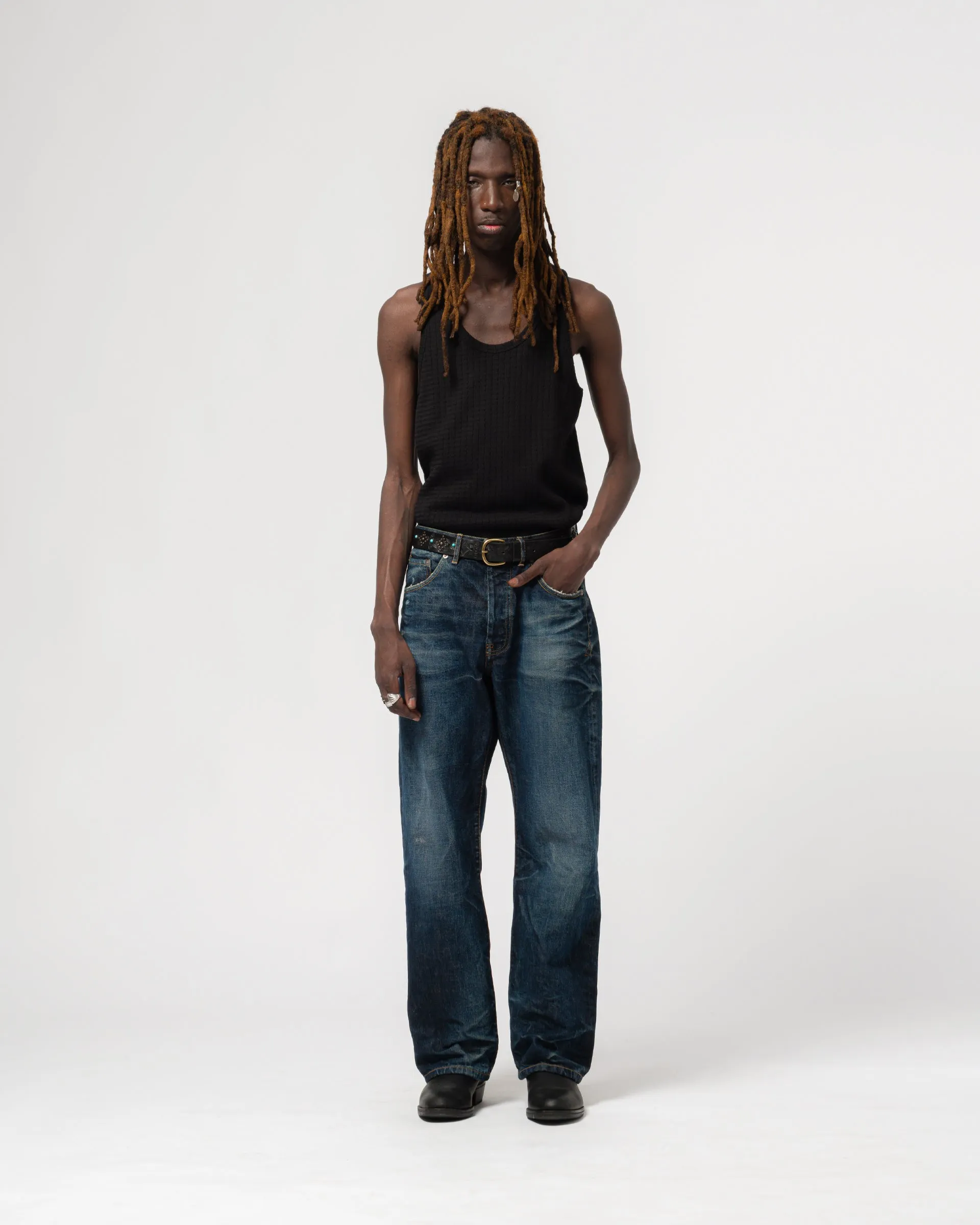 Fit 36 El Heavy Selvedge Denim Indigo Worn Out sold by Eat Dust product image thumbnail 2