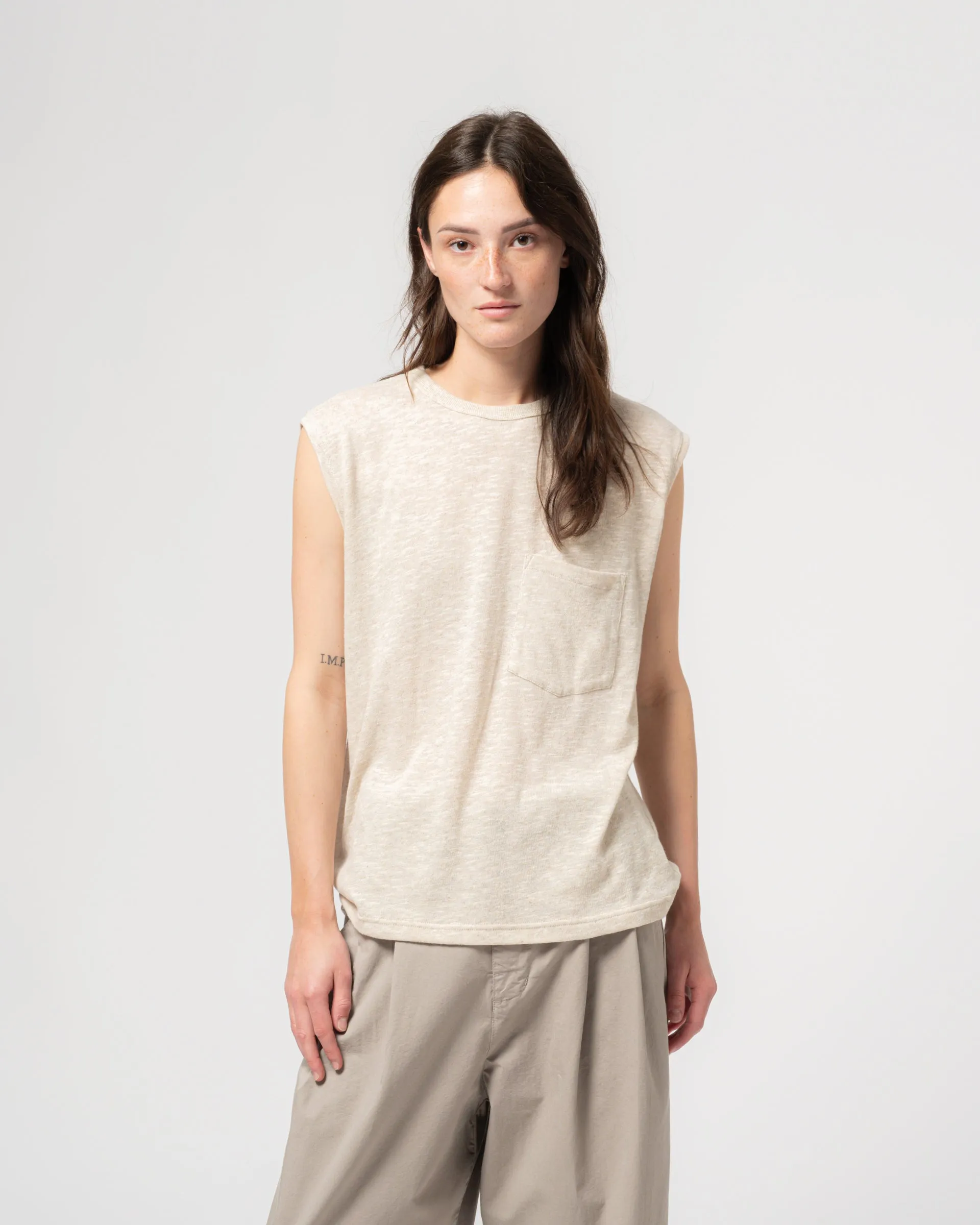 G.o.D Rambo T Lino Jersey Fog sold by Eat Dust