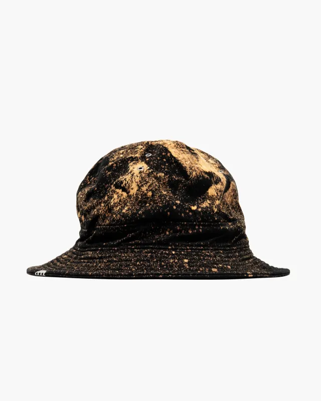 DECHO Bucket Hat Dye Black made by Eat Dust