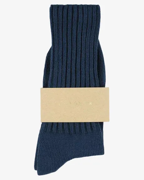 Escuyer Women's Crew Socks Majolica Blue sold by Eat Dust product image thumbnail 2