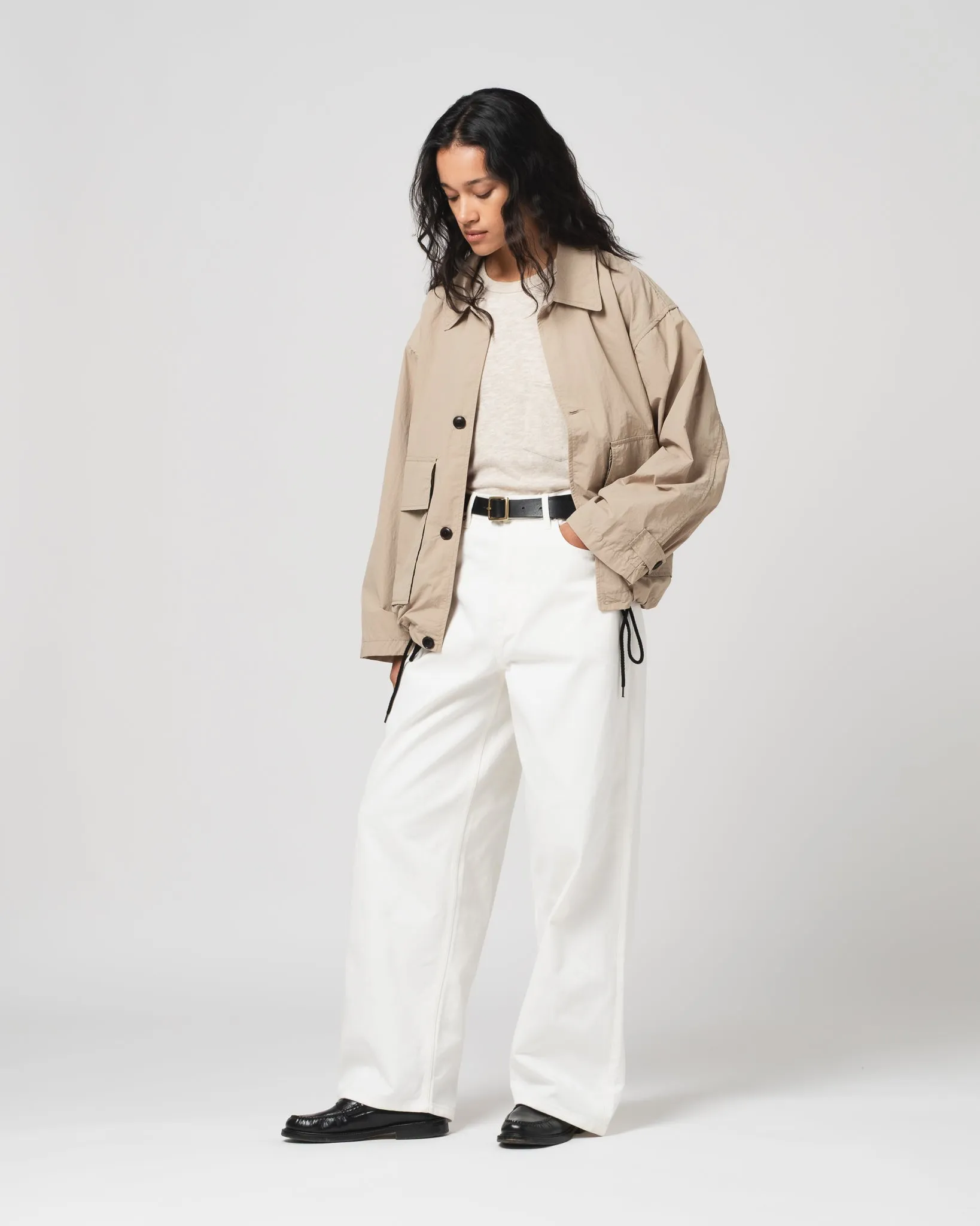 Cove Jacket Fuji Nylon Oyster sold by Eat Dust product image thumbnail 4