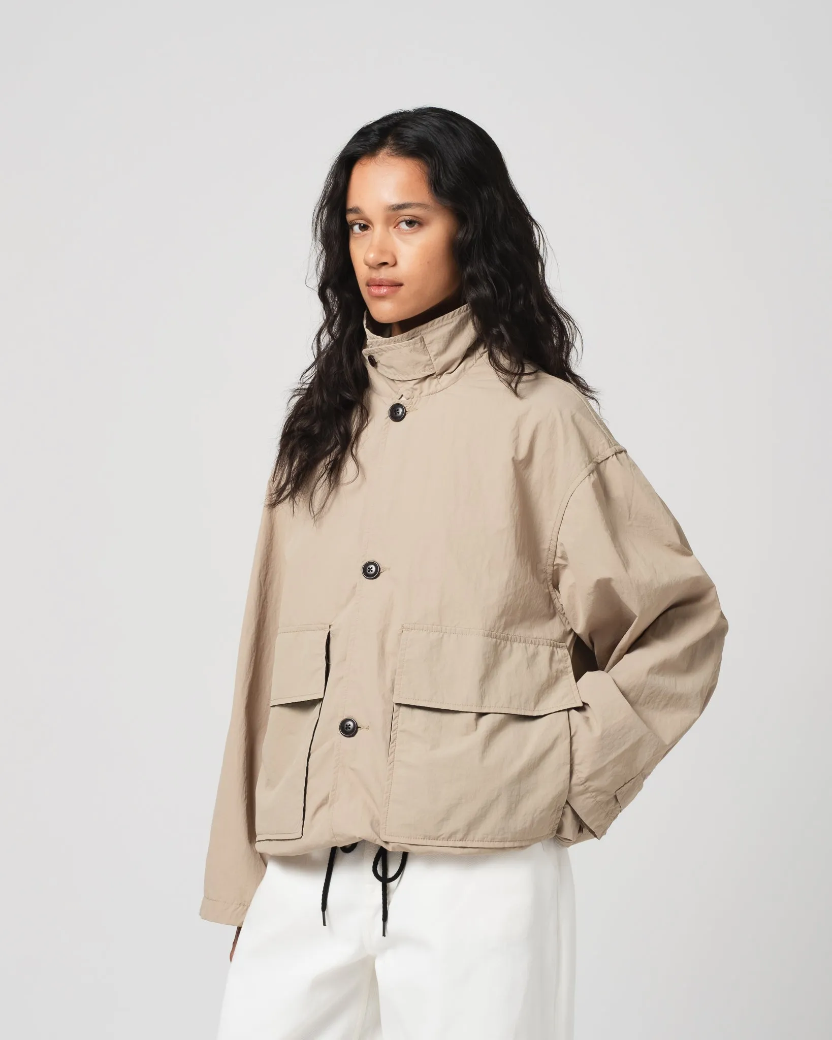 Cove Jacket Fuji Nylon Oyster sold by Eat Dust product image thumbnail 2