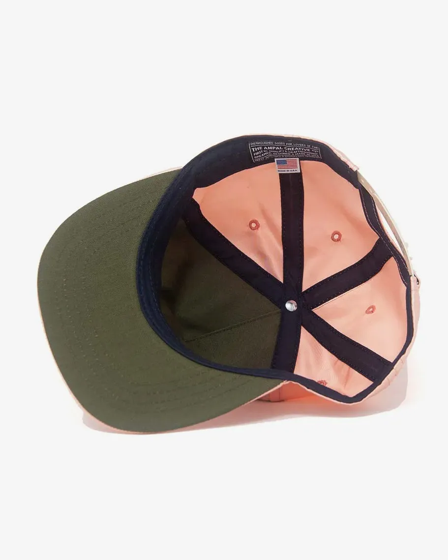 T.A.C Good Luck Satin Snapback Peach sold by Eat Dust product image thumbnail 2