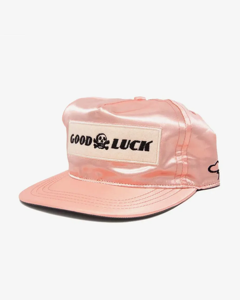 T.A.C Good Luck Satin Snapback Peach sold by Eat Dust product image thumbnail 3