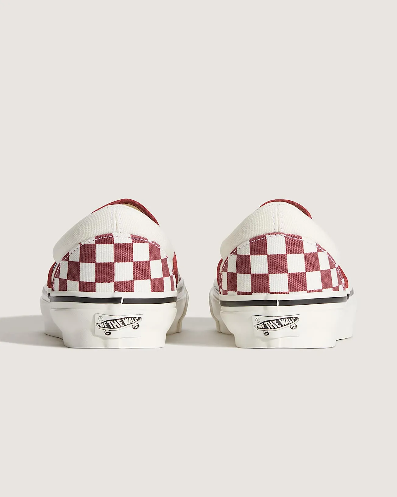 Vans LX Classic Slip-on 98 Checkerboard Poppy Ember Red sold by Eat Dust product image thumbnail 4