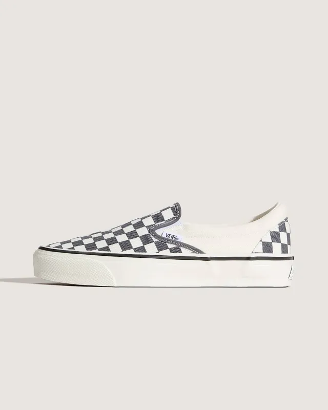 Vans LX Classic Slip-on 98 Checkerboard Pewter made by Vans