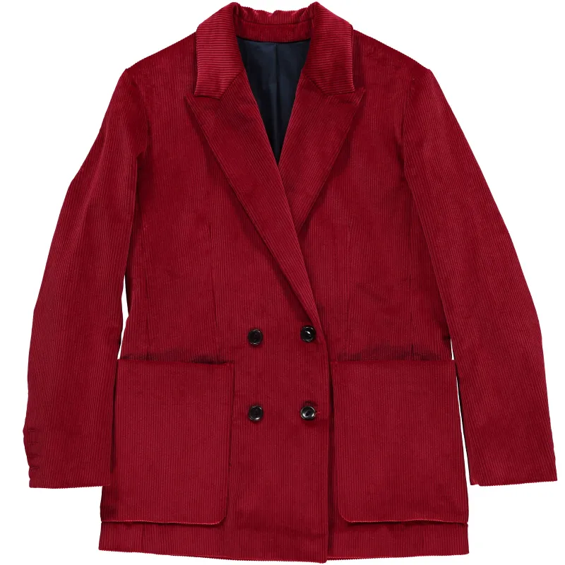 G.o.D Blazer 8 wale heavy cords Rich Berry made by Eat Dust