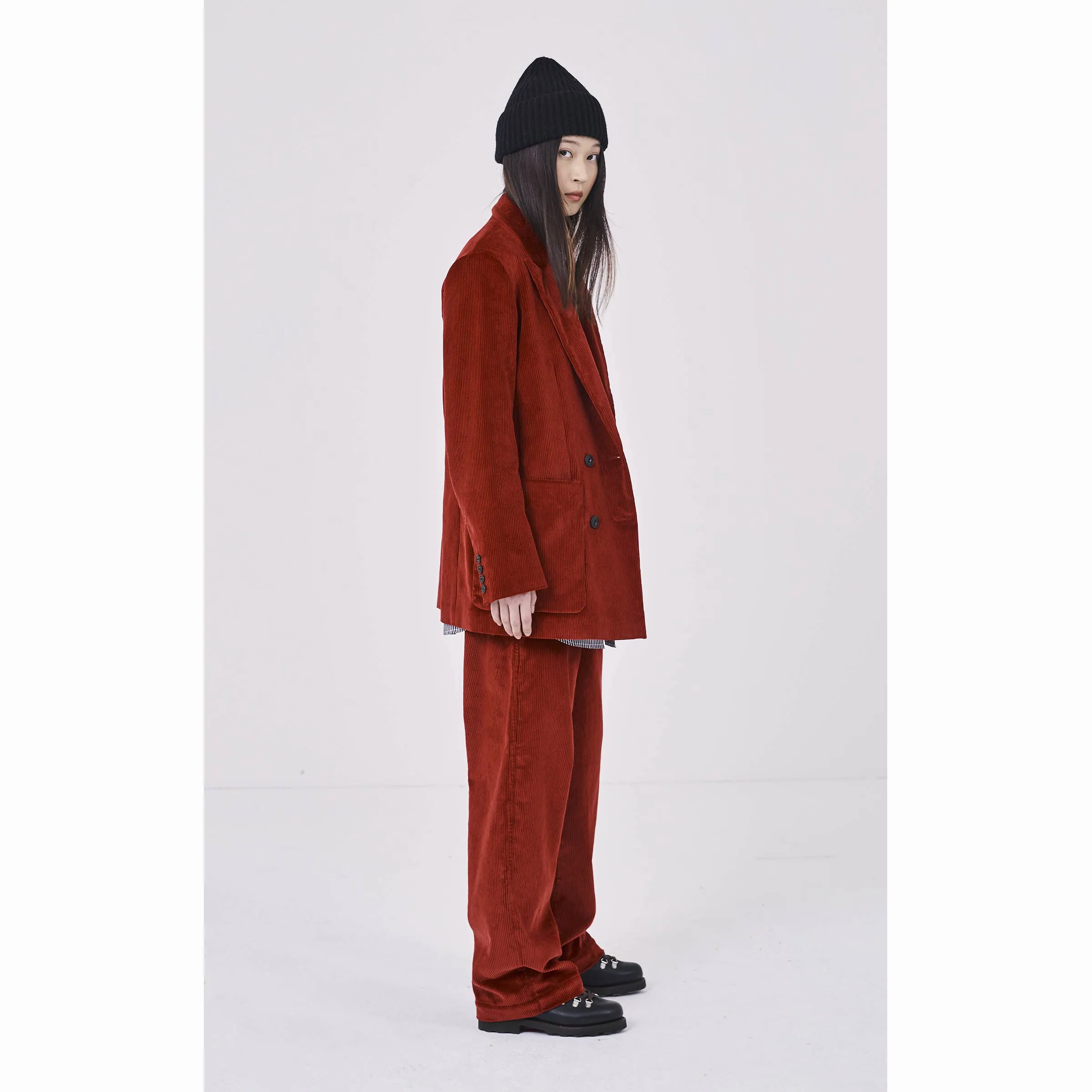 G.o.D Blazer 8 wale heavy cords Rich Berry sold by Eat Dust product image thumbnail 3