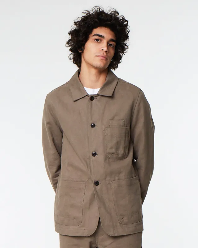 Combat Blazer Cotton Twill Lovat made by Eat Dust
