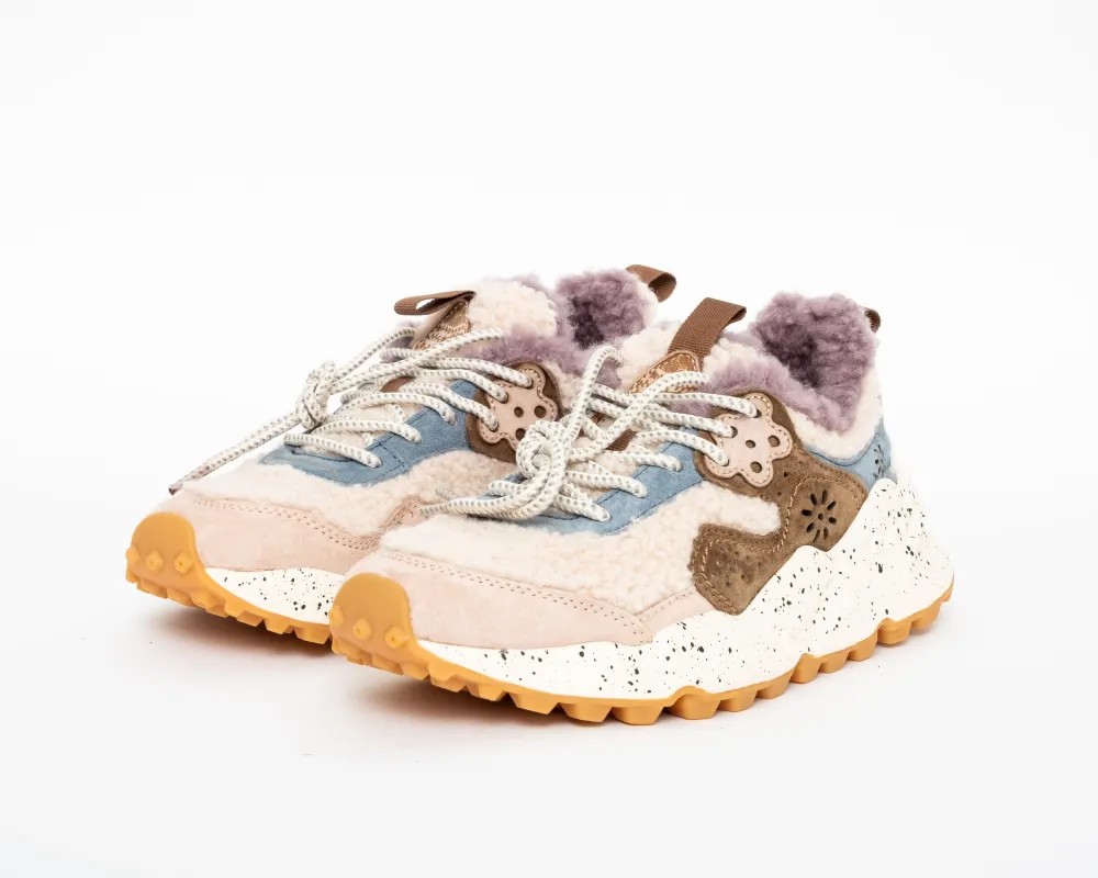 Flower Mountain Kotetsu - Shearling & Suede / Taupe & Beige (Woman) made by Flower Mountain