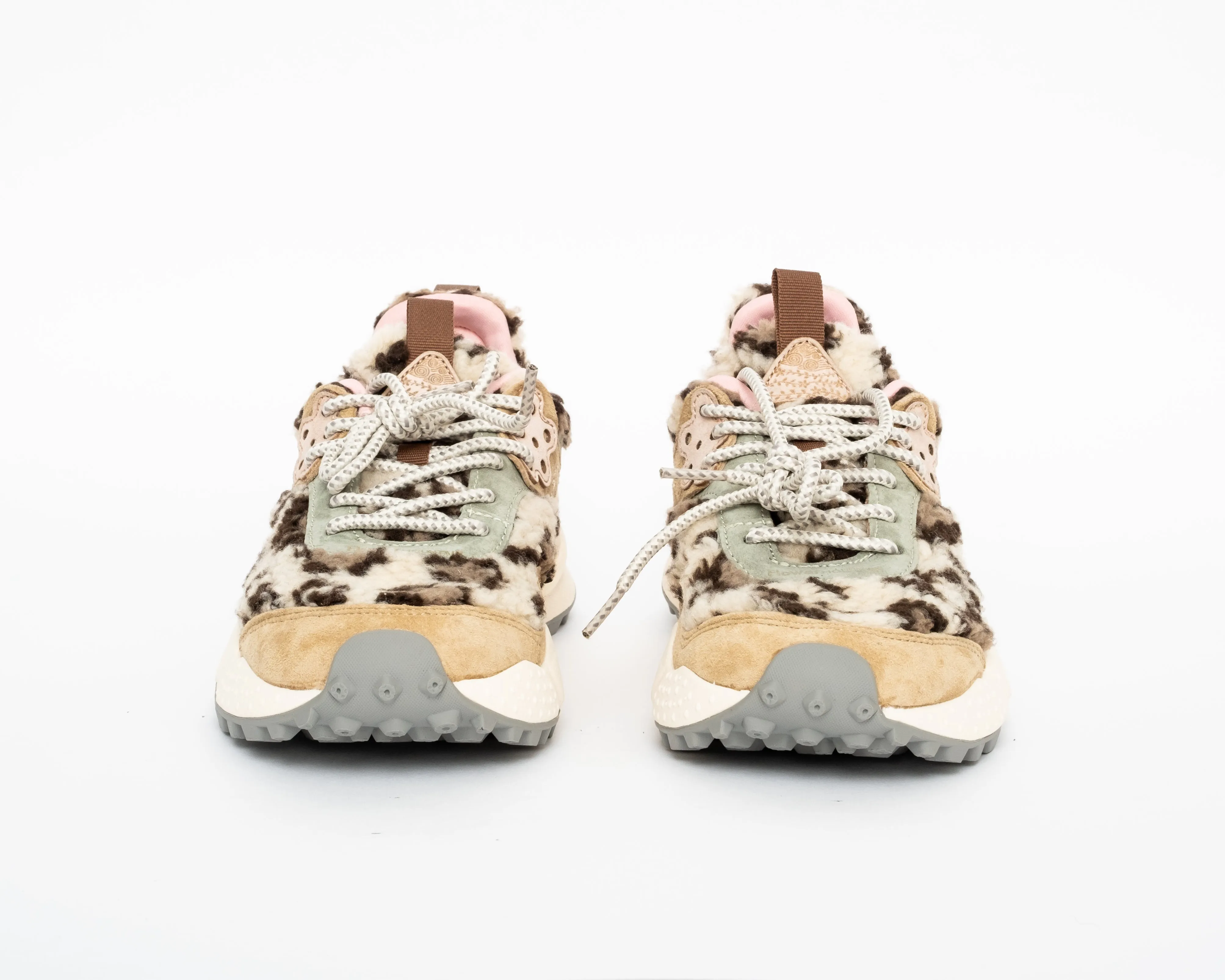 Flower Mountain Kotetsu - Suede/Teddy / Beige Army Brown (Woman) sold by Eat Dust product image thumbnail 3