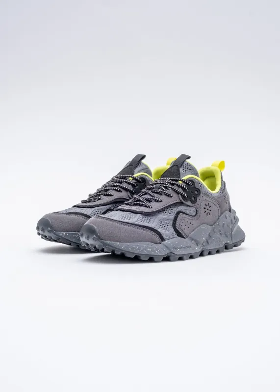 Flower Mountain Kotetsu - Eco Suede Eco Nylon - Black Fluo (Unisex) made by Flower Mountain