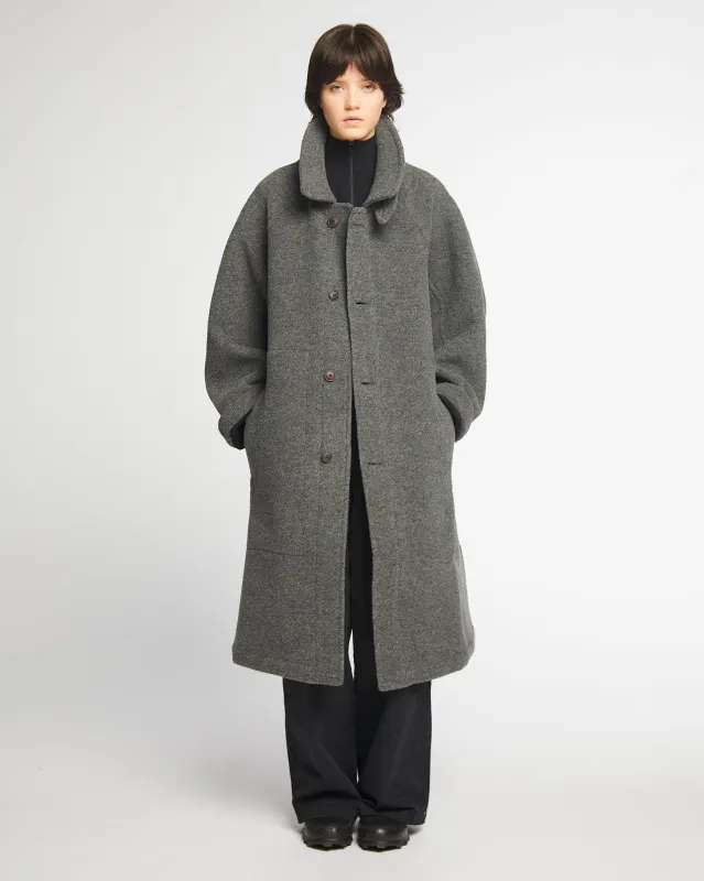 G.o.D Army Trench Reversible Doppio Nippy Grey/Black made by Eat Dust