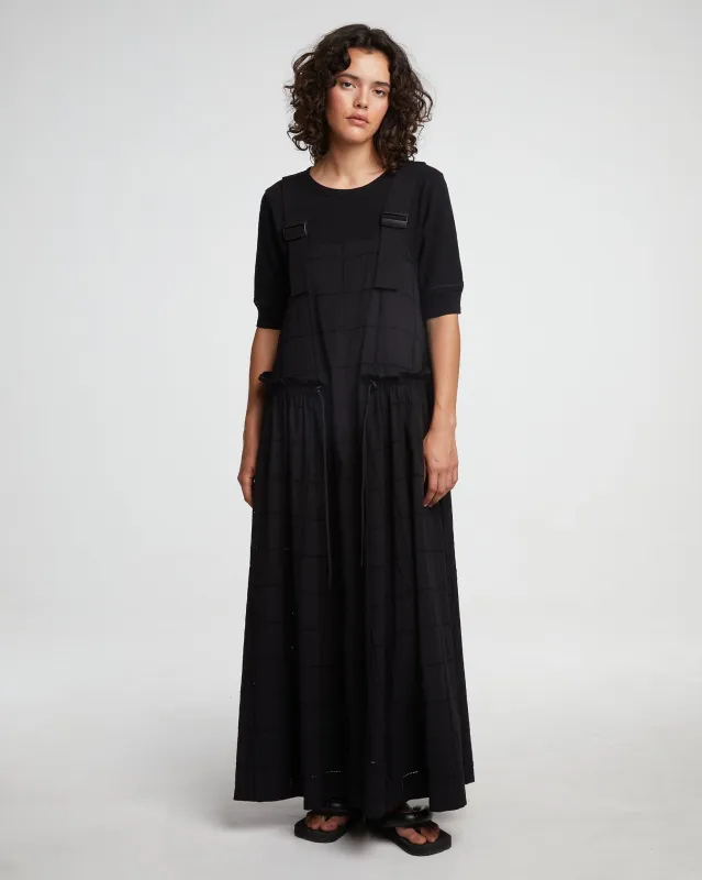 G.o.D Sun Dress Idra Cotton Black made by Eat Dust