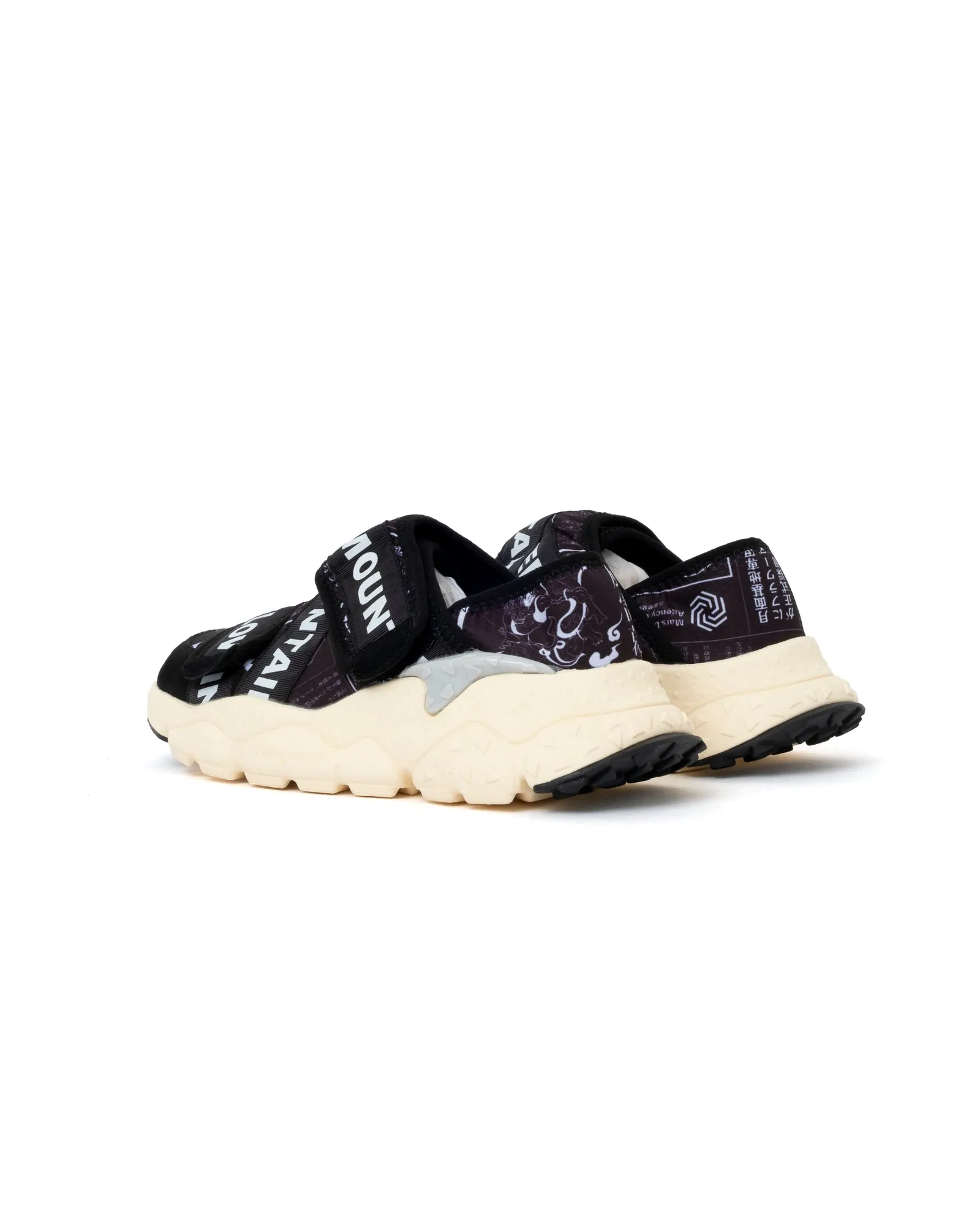 Flower Mountain New Camp Suede/Nylon Newspaper Black/White (Woman) sold by Eat Dust product image thumbnail 4