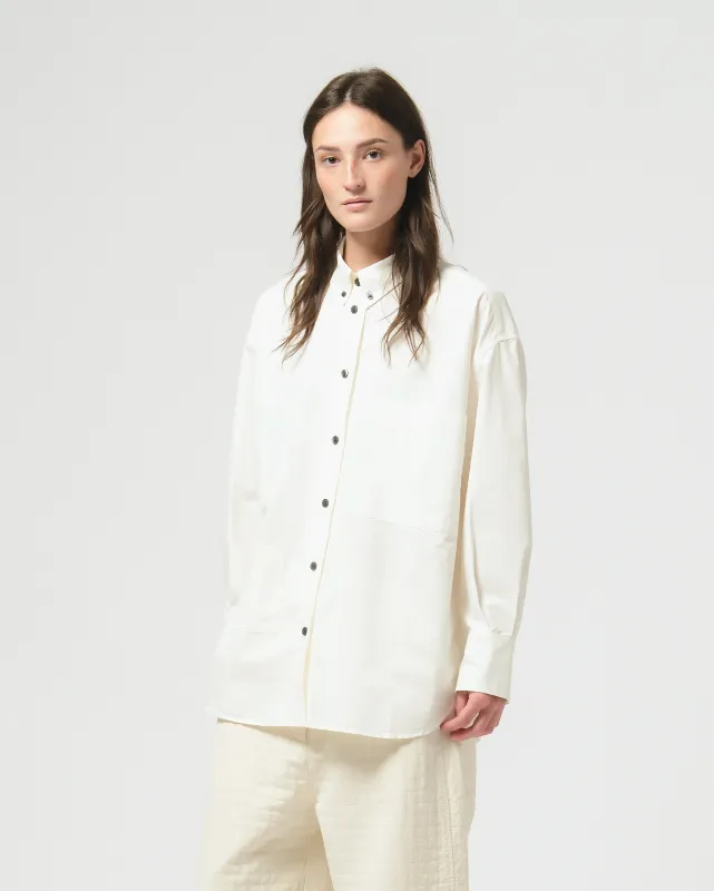 G.o.D Icon Shirt Poplin White made by Eat Dust