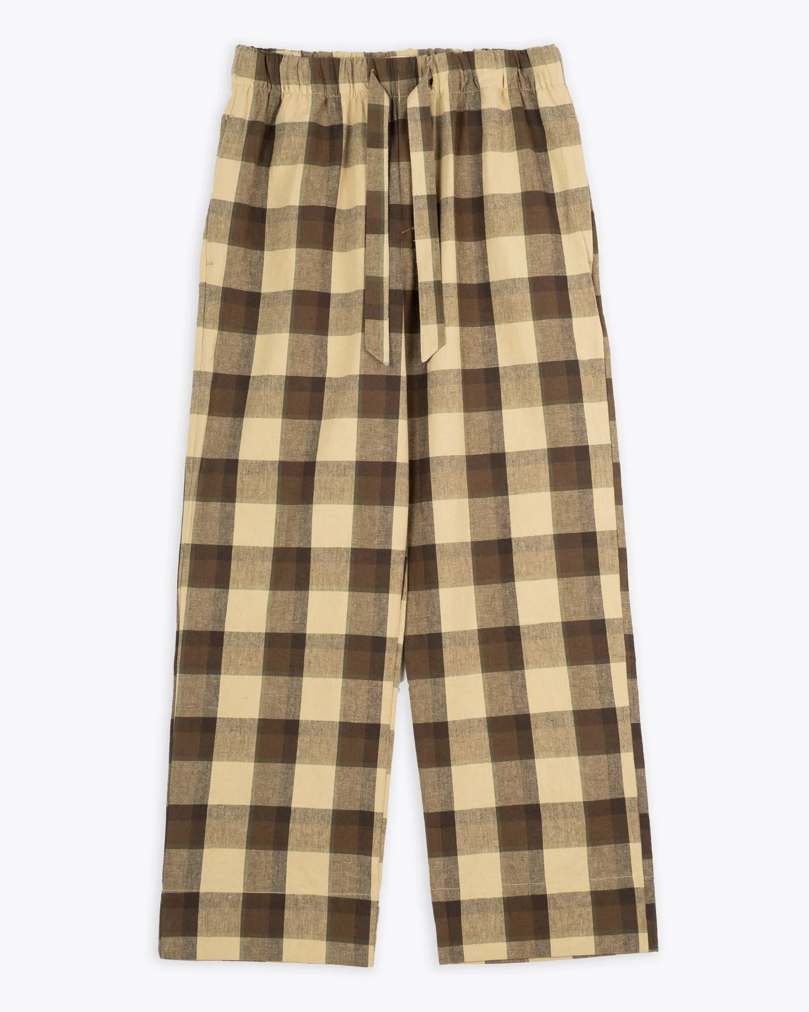 Pyjama Farmer Check Beige sold by Eat Dust product image thumbnail 2